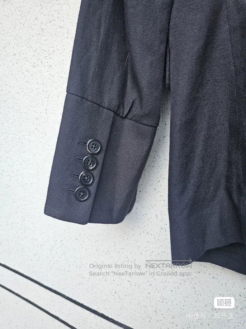 Ann Demeulemeester Ann Demeulemeester Size L Men's Suit Coat Size 50L - 4 Thumbnail