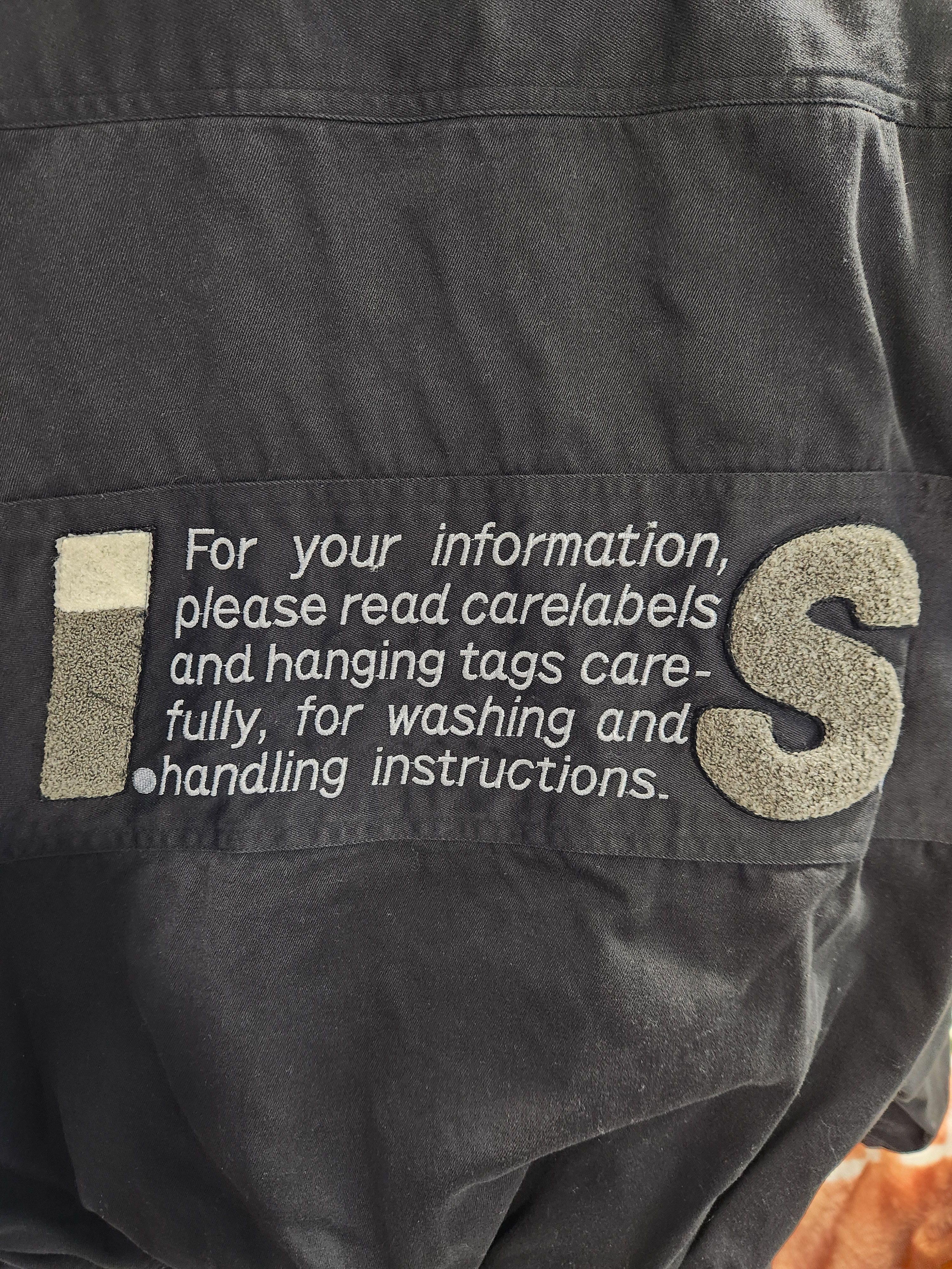 Issey Miyake Issey Miyake I.S. Care Label Bomber Jacket Size US L / EU 52-54 / 3 - 6 Thumbnail