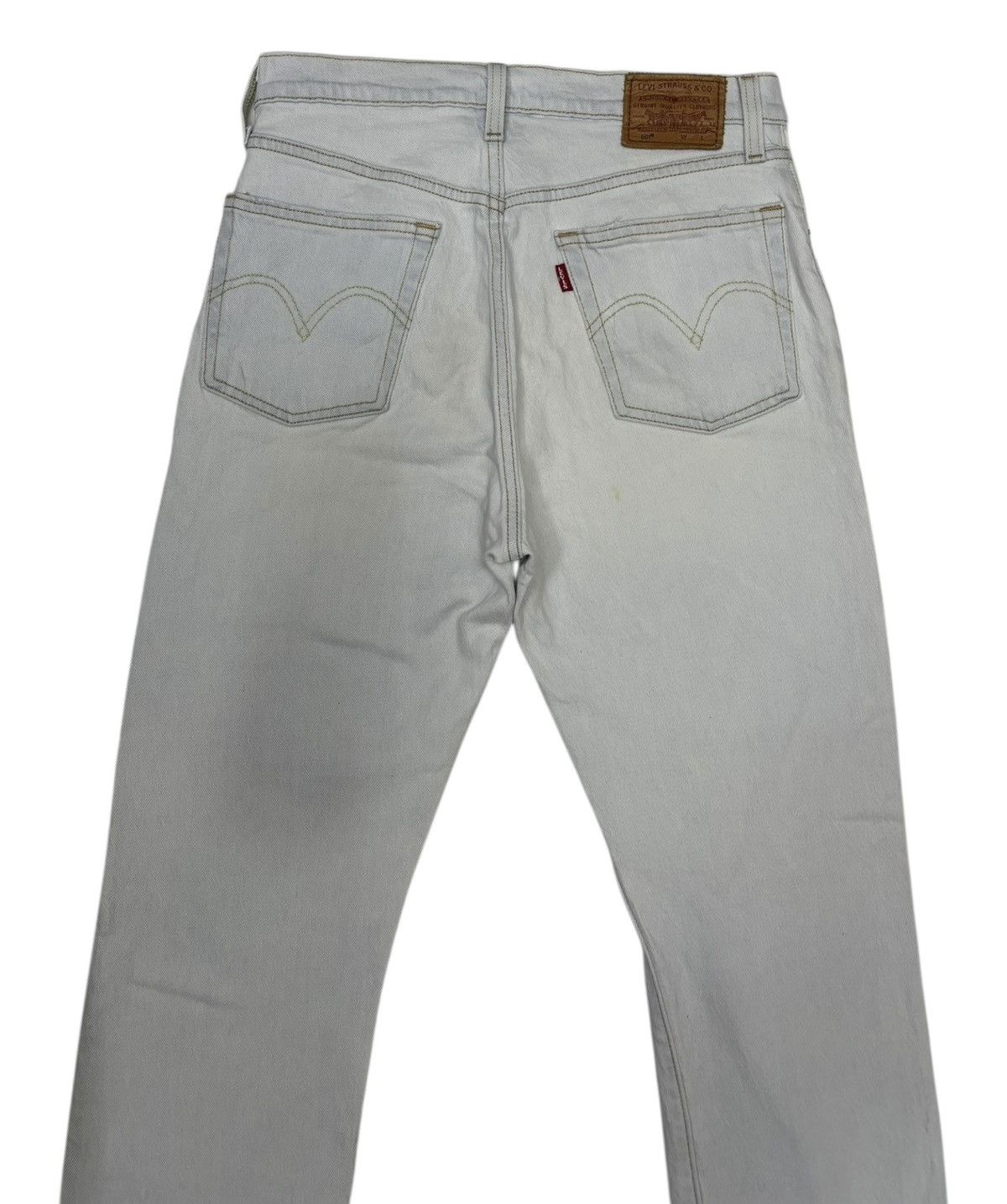 Kapital × Levi's Levis 501 Big E Y2K Straight Leg Cut Distressed Denim Jeans Size US 28 / EU 44 - 6 Thumbnail