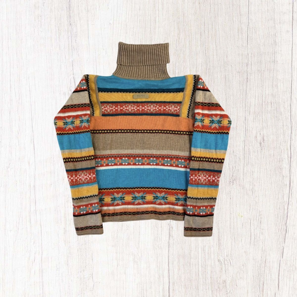 Escada Sport Escada Sport Turtleneck Sweater Wool/Cashmere/Angora Size M / US 6-8 / IT 42-44 - 1 Thumbnail