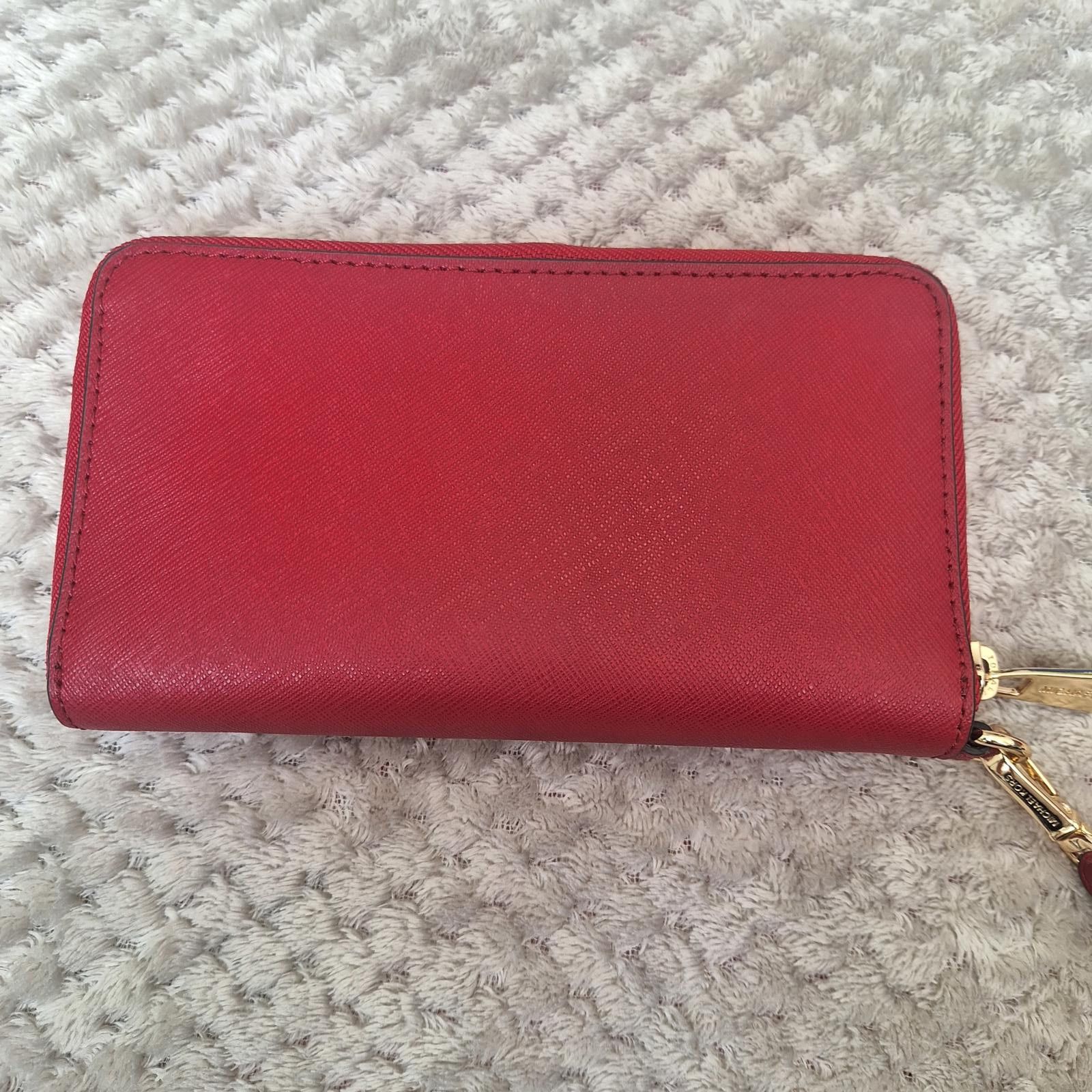 Michael Kors New -Michael Kors Jet Travel Continental long wallet in red Size ONE SIZE - 3 Thumbnail