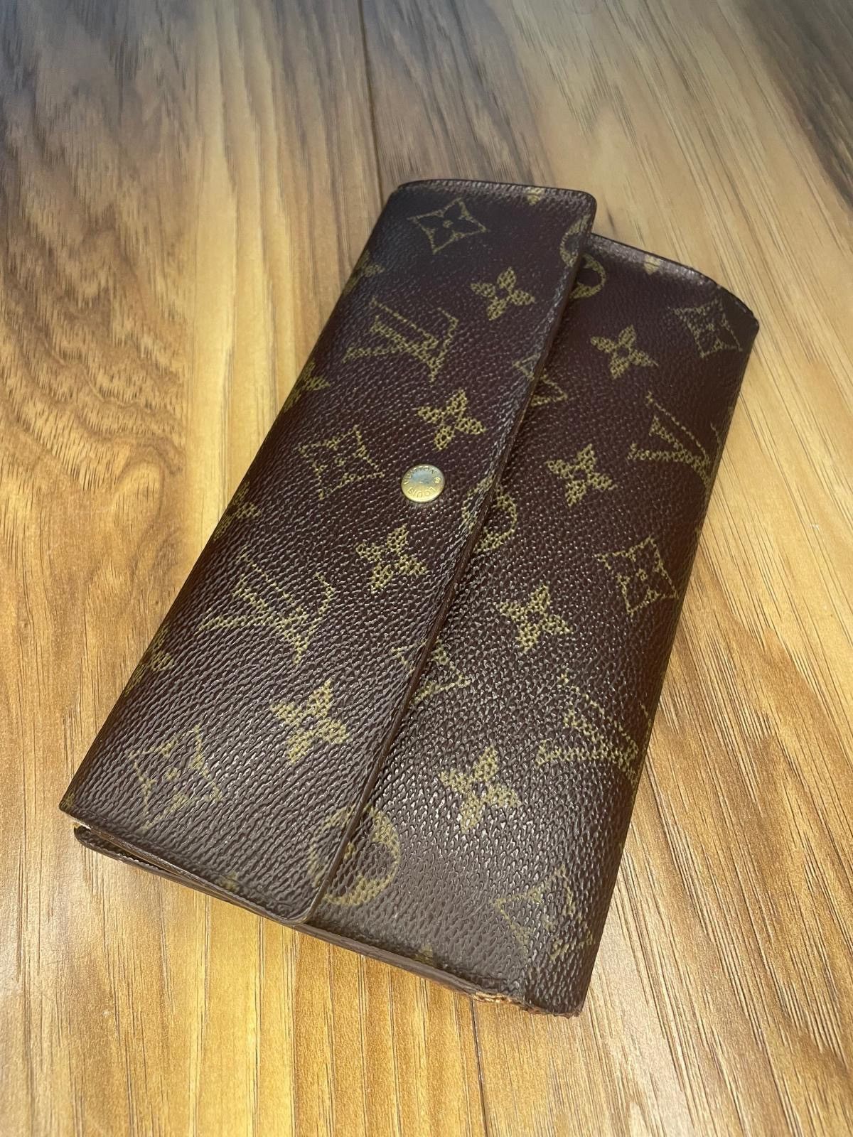 Louis Vuitton LOUIS VUITTON PorteTresor Monogram Tri-Fold Wallet Vintage Size ONE SIZE - 2 Thumbnail