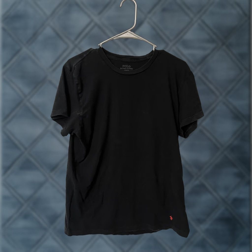 Polo Ralph Lauren Polo Ralph Lauren Sleepwear Shirt Men M Black Cotton Knit Crew/V-Neck Sleep Shirt EUC Top Size US M / EU 48-50 / 2 - 1 Thumbnail