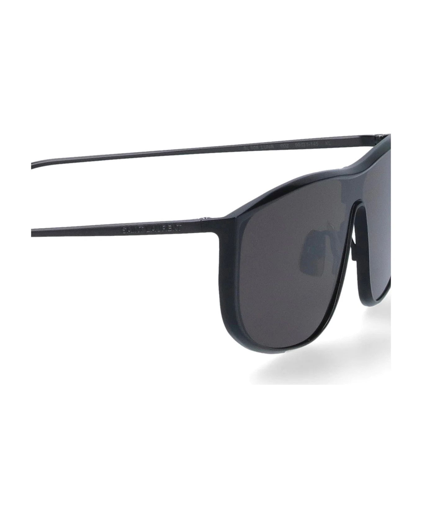 Saint Laurent Paris o1bcso1str0426 Size:OS/Sl 605 Luna Sunglasses in Black Size ONE SIZE - 3 Thumbnail