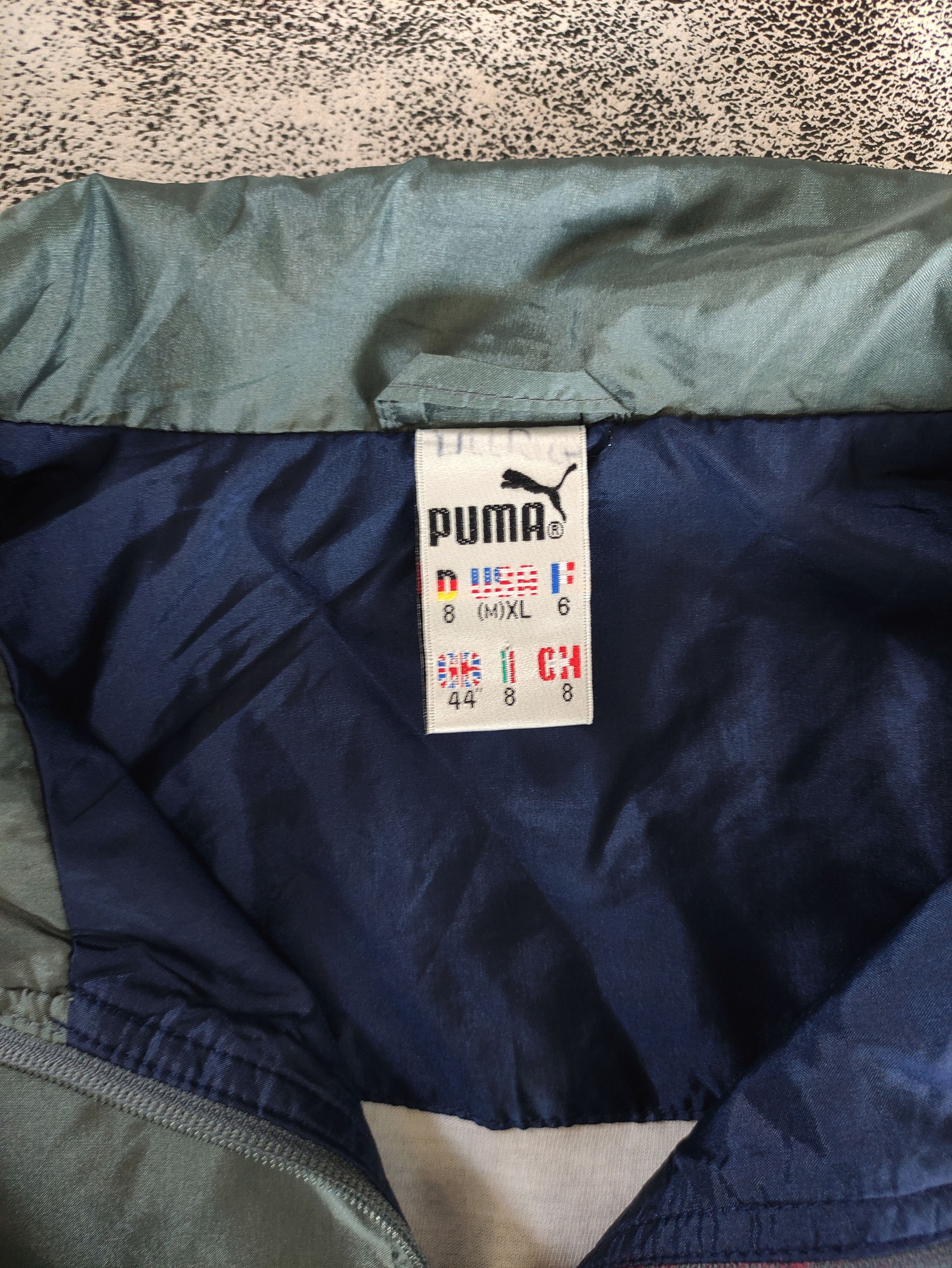 Puma VINTAGE PUMA SHELL JACKET Size US M / EU 48-50 / 2 - 3 Thumbnail