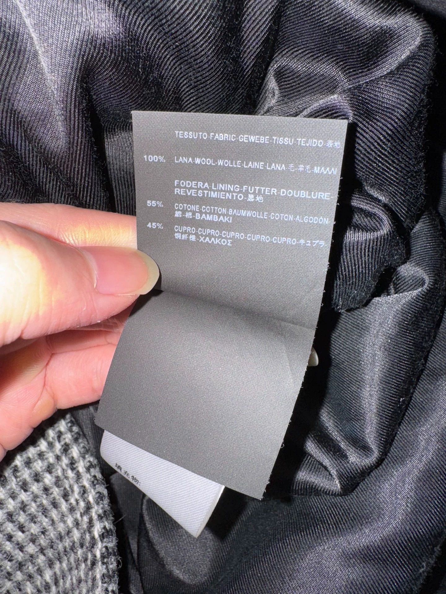 Saint Laurent Paris Saint Laurent SLP Double-Breasted Houndstooth Coat Size US XL / EU 56 / 4 - 8 Thumbnail