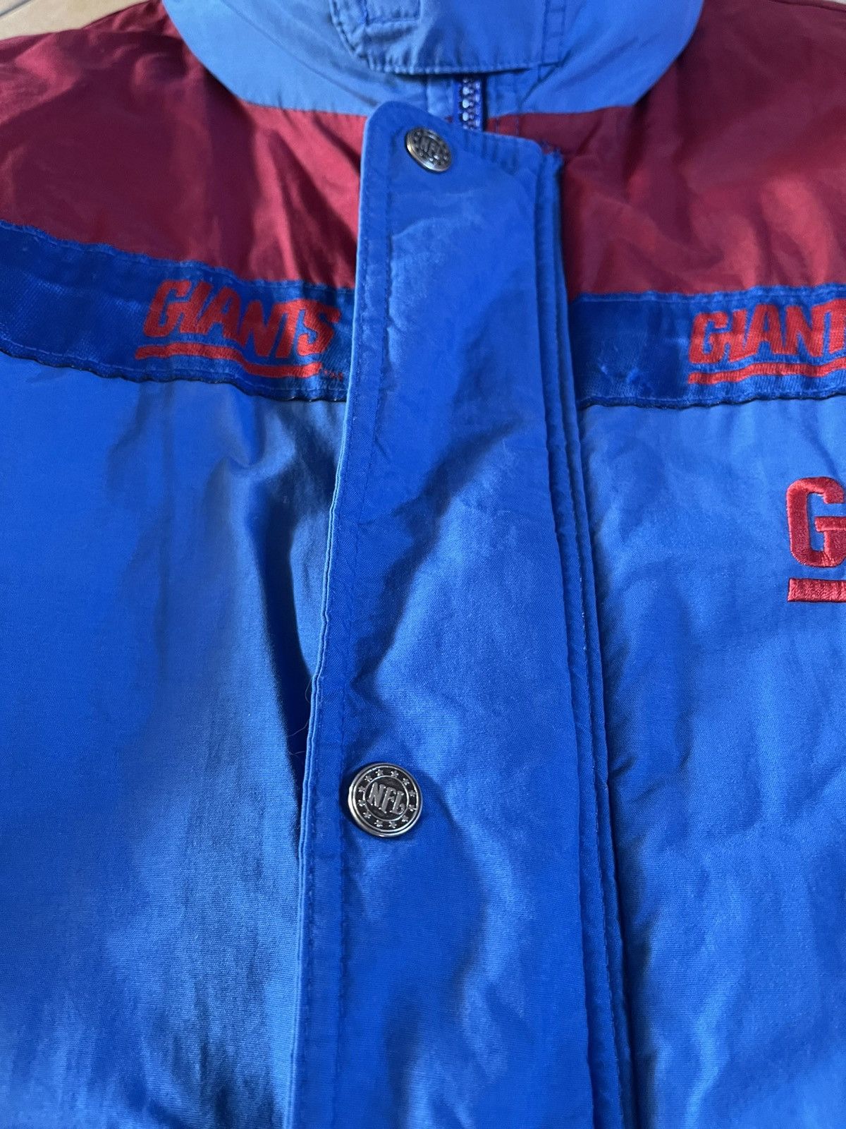 NFL × Vintage Vintage NFL GIANTS bomber jacket 90s 80s Size US M / EU 48-50 / 2 - 6 Thumbnail