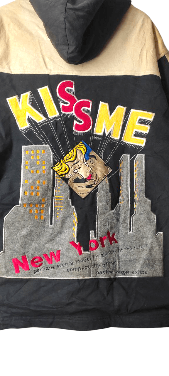 KISS VINTAGE KISS ME HEAVY COAT JACKET Size US XXL / EU 58 / 5 - 2 Thumbnail