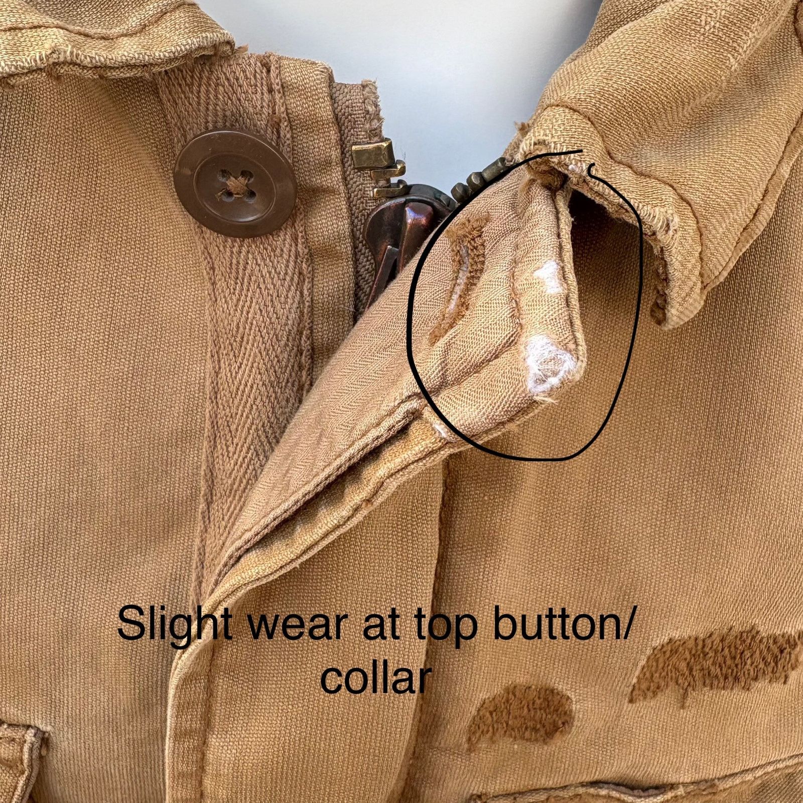 American Eagle Outfitters VTG American Eagle Military Jacket Coat Sm Khaki Tan Size US S / EU 44-46 / 1 - 15 Thumbnail