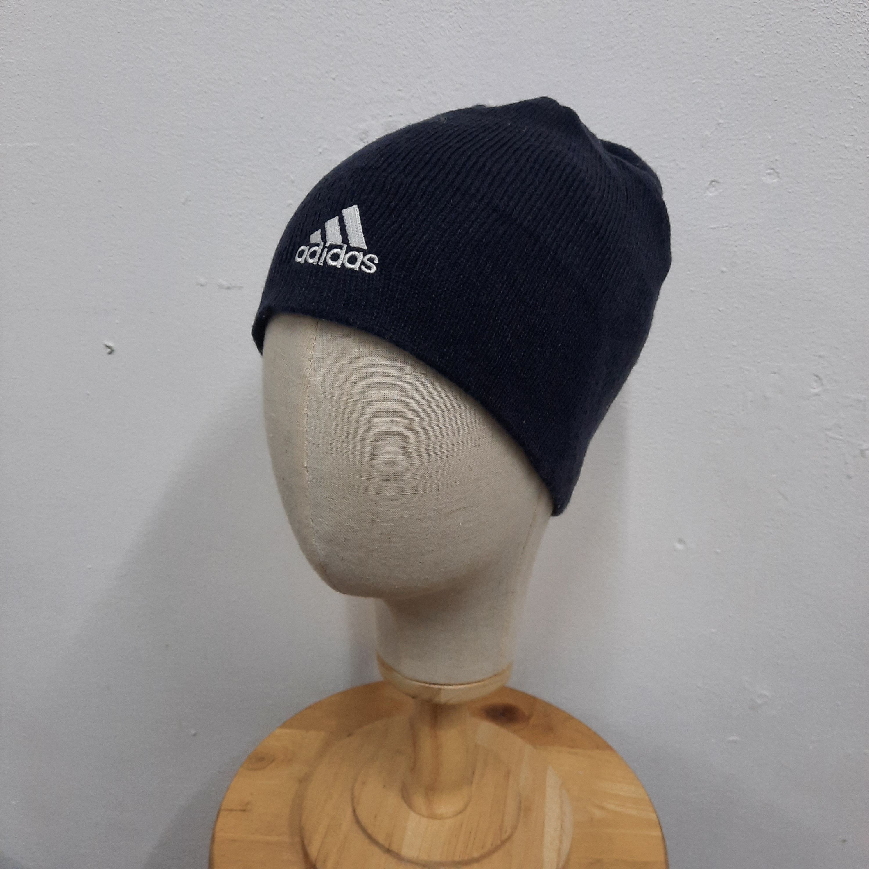 Adidas 🏔 Adidas big logo pull on beanie hat Size ONE SIZE - 2 Thumbnail