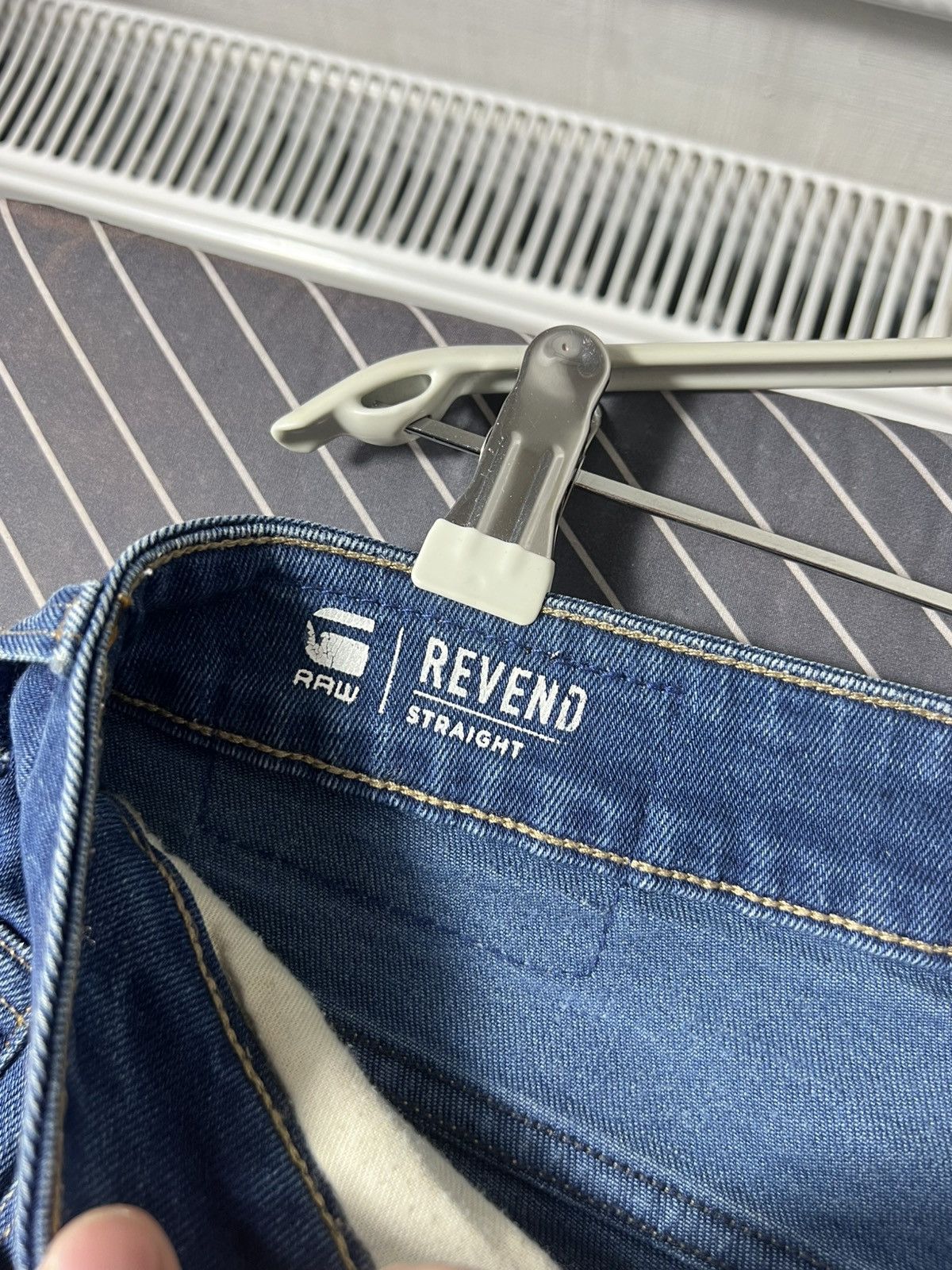 G-Star 🔥 G-Star RAW Revend Straight Jeans — Blue - Size 38 Size US 38 / EU 54 - 17 Thumbnail