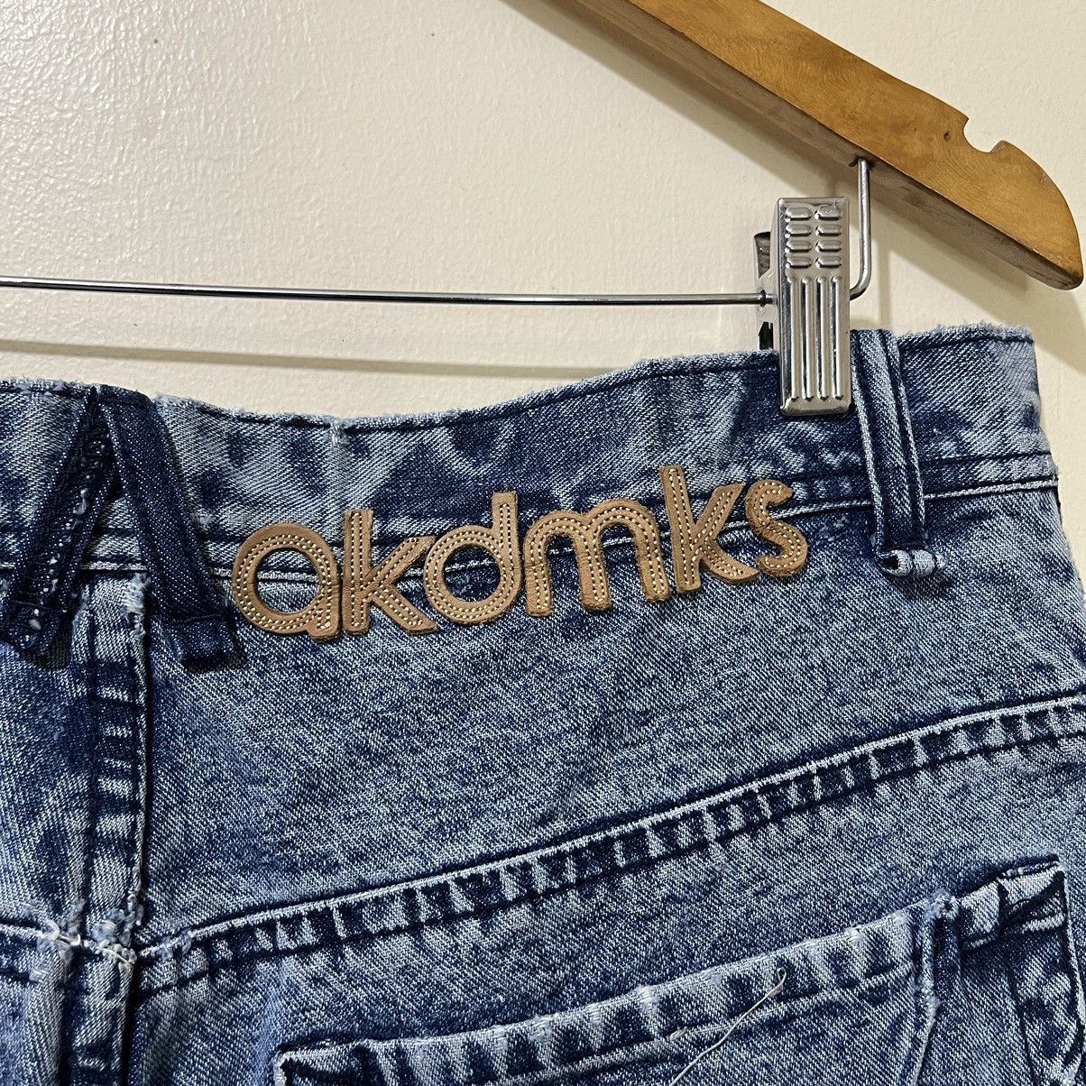 Akademiks 2000's Akademiks Hiphop Baggy Denim Pants Size US 33 - 10 Thumbnail