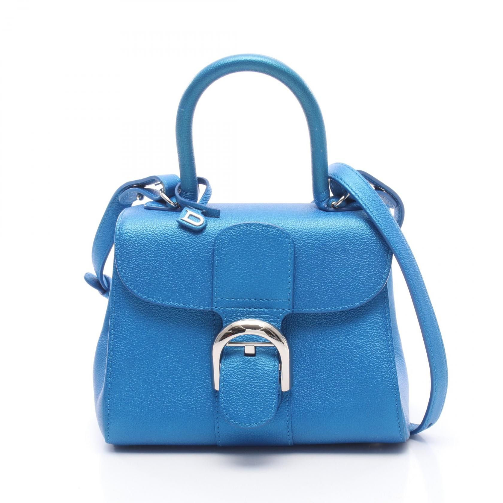 Delvaux Delvaux Delvaux Brillant PM Leather 2way Handbag Leather Handbag AA0569AAM099ZDO DUTY FREE for USA Size ONE SIZE - 1 Thumbnail
