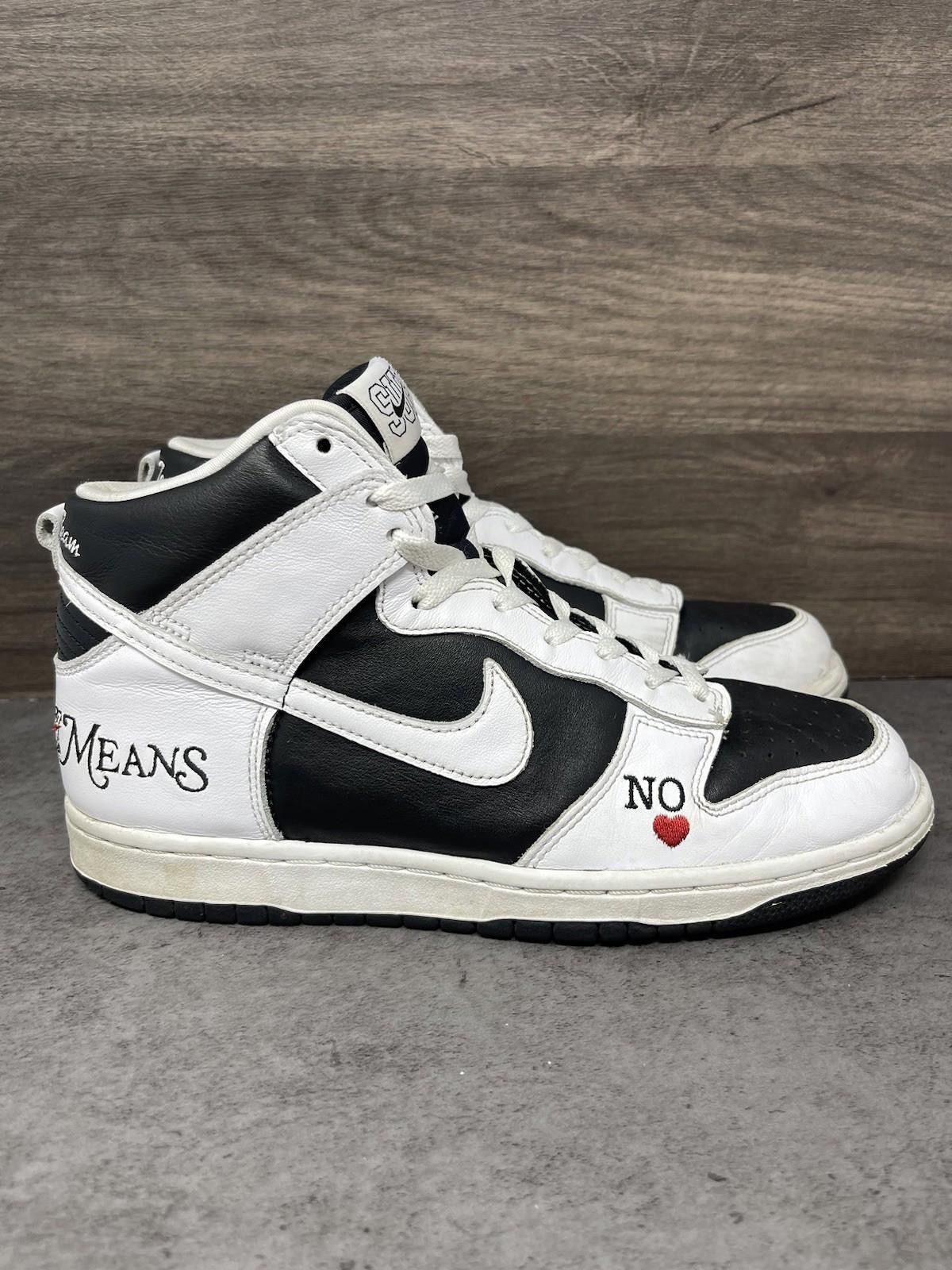Nike Nike Dunk High SB Supreme Mens Size 8 By Any Means Necessary Size US 8 / EU 41 - 5 Thumbnail