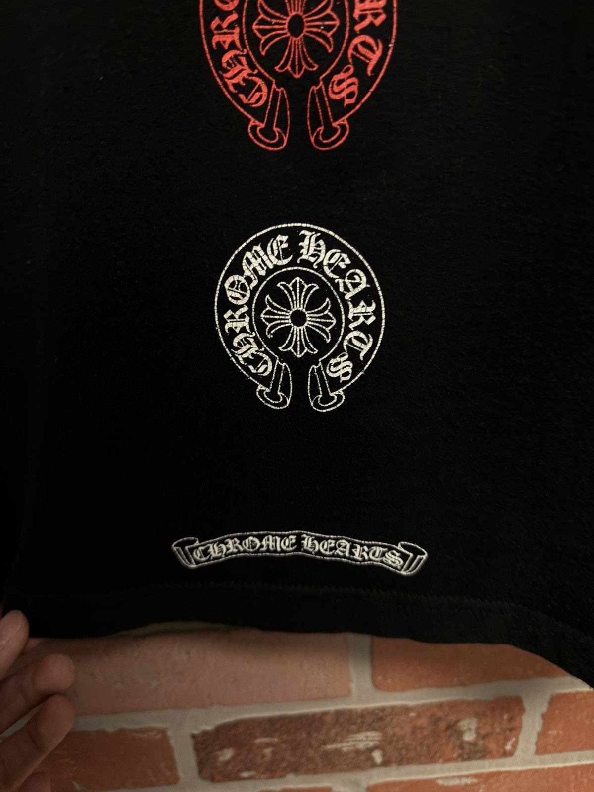 Chrome Hearts Chrome Hearts Back Multi Color Logo Exlusive Black Size M 🧼 Size US M / EU 48-50 / 2 - 8 Thumbnail
