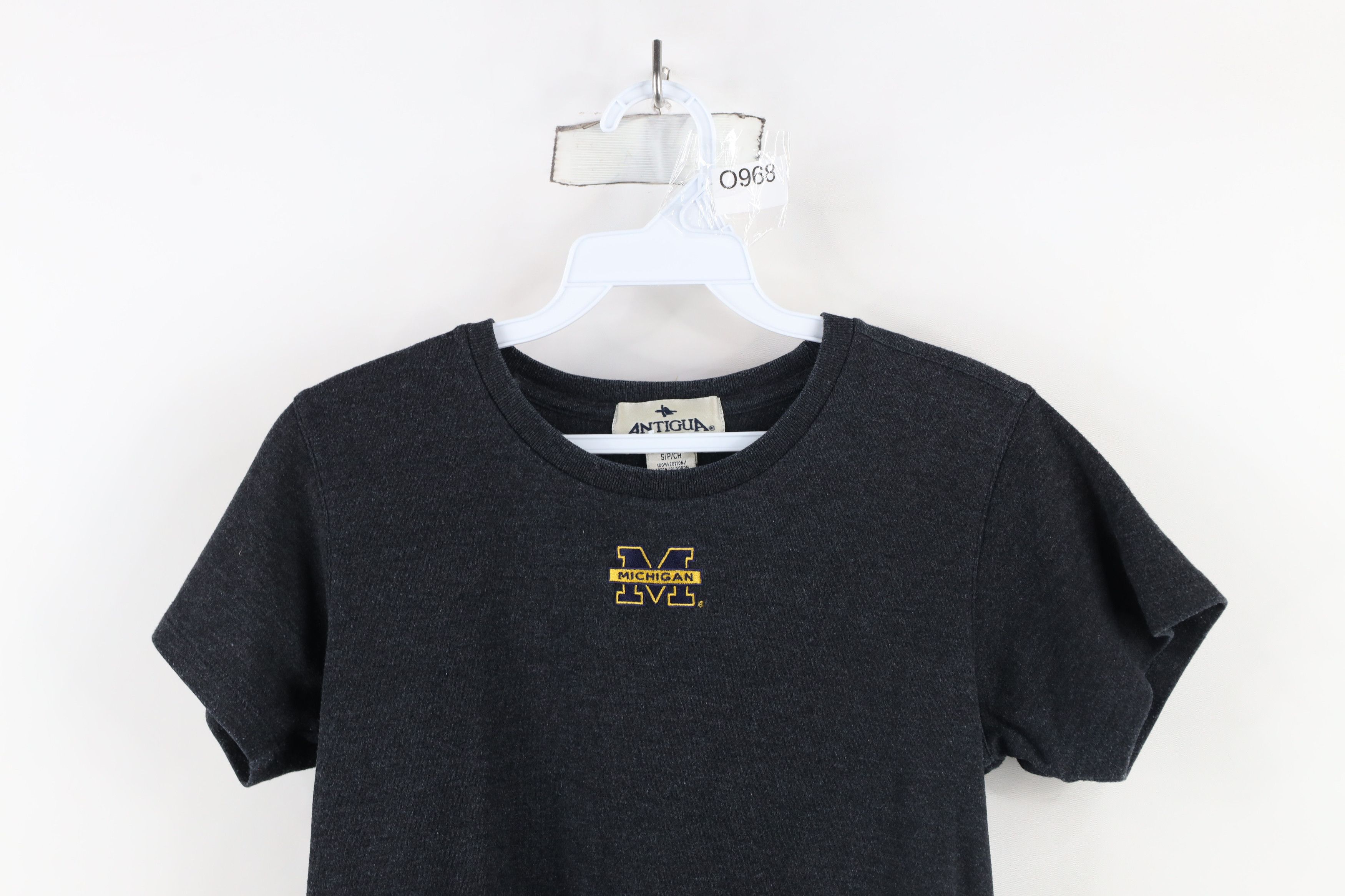 Vintage Vintage 90s University of Michigan Short Sleeve T-Shirt Size S / US 4 / IT 40 - 2 Thumbnail