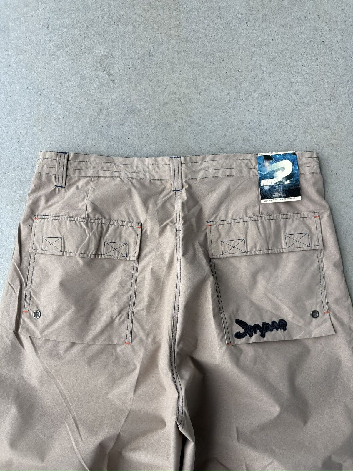 Vintage Vintage Y2K Impaq Baggy Cargo Rave Pants Size US 38 / EU 54 - 3 Thumbnail