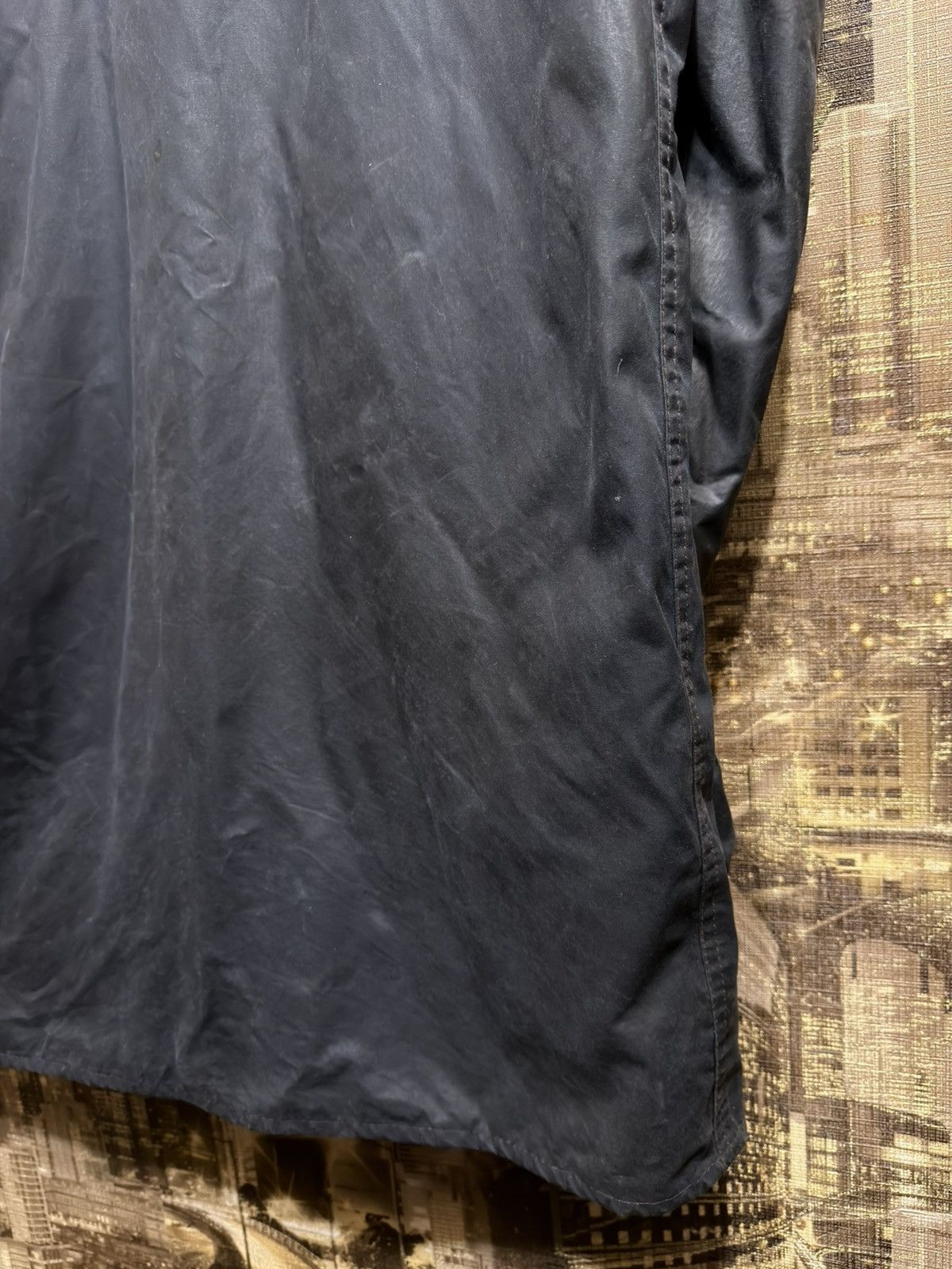 Barbour Barbour Border Vintage Waxed Jacket coat Made in England Size US XXL / EU 58 / 5 - 14 Thumbnail