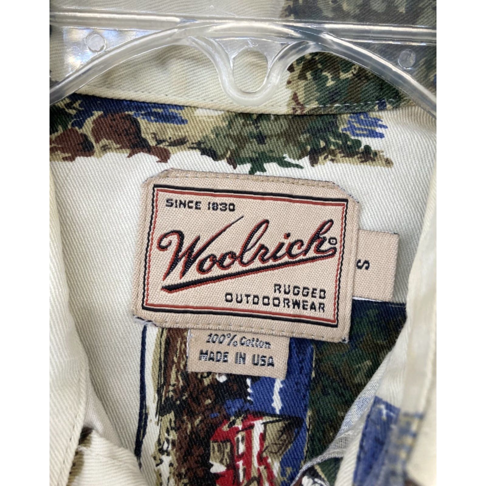 Vintage VINTAGE Woolrich Short Sleeve Shirt Mens Small White Graphic Print Outdoor Fishing 90s Mens Size US S / EU 44-46 / 1 - 3 Thumbnail