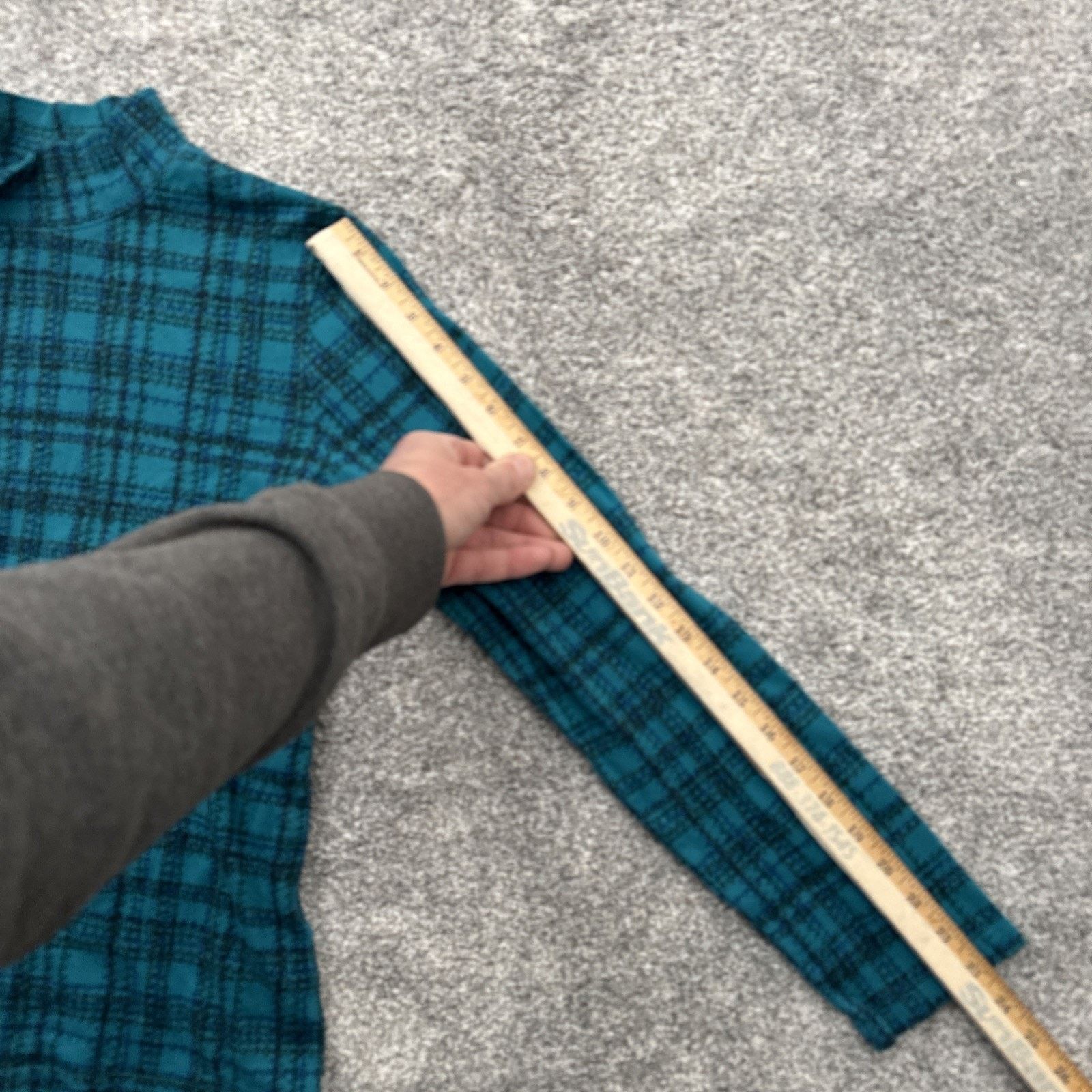 Other Vintage 90s Turtleneck Shirt Women M Grunge Preppy PlaidTwee Size M / US 6-8 / IT 42-44 - 4 Thumbnail