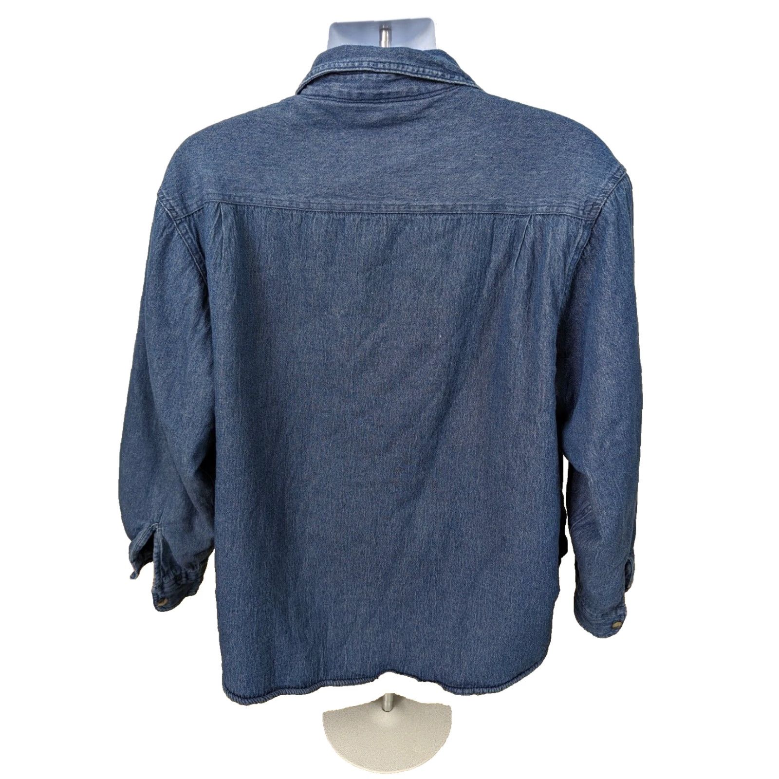 Wrangler VINTAGE Wrangler Denim Sherpa Fleece Lined Trucker Jacket Men’s XL Barn Chore Shirt Coat Size US XL / EU 56 / 4 - 2 Thumbnail