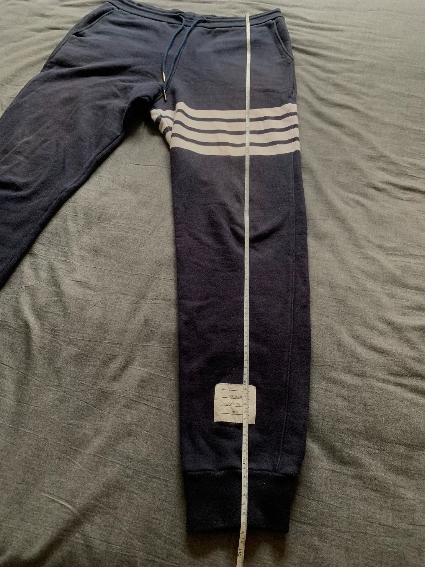 Thom Browne Thom Browne TB 4-Stripe Track Pants Size US 30 / EU 46 - 8 Thumbnail