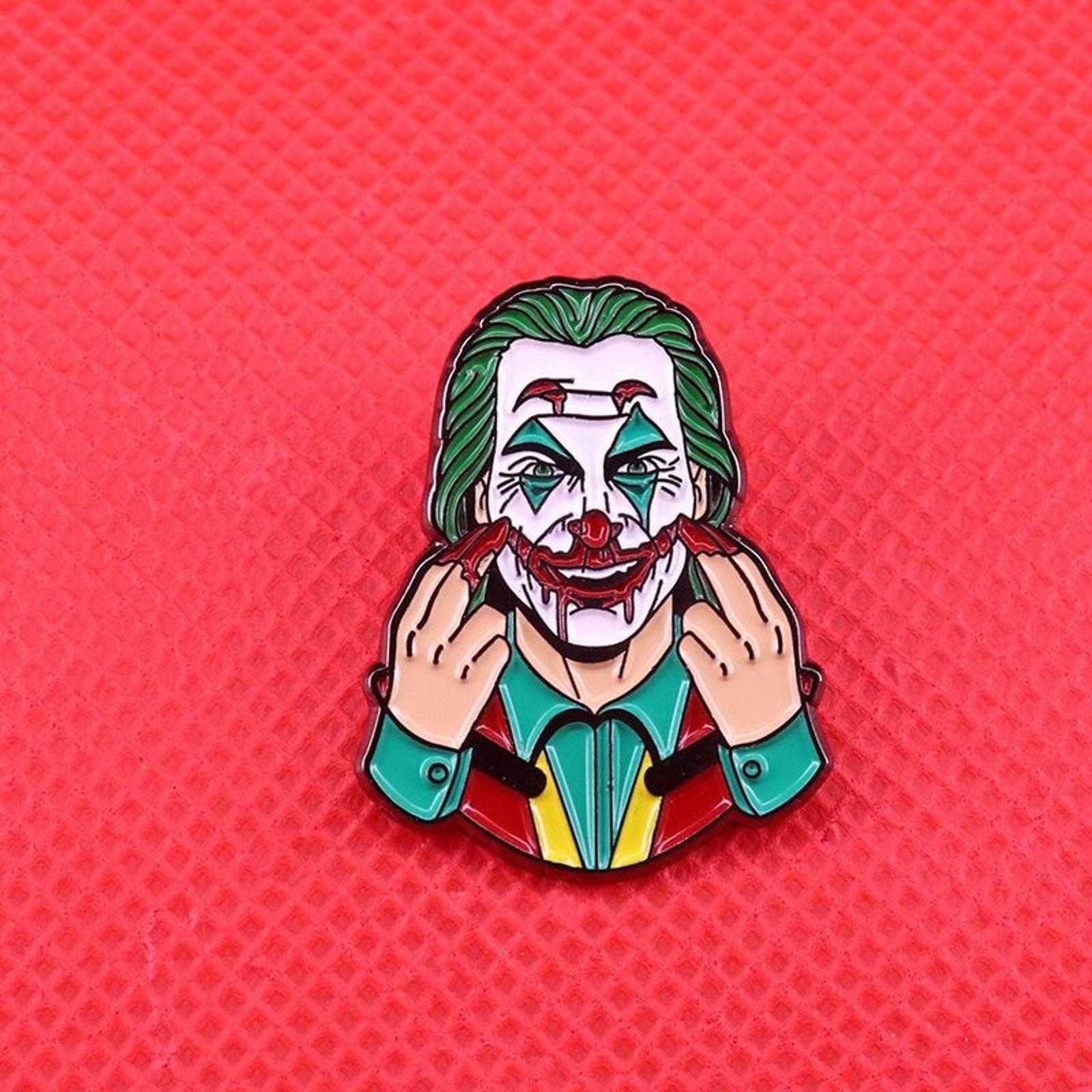 Enamel Joker Smile Enamel Pins 197 | Grailed