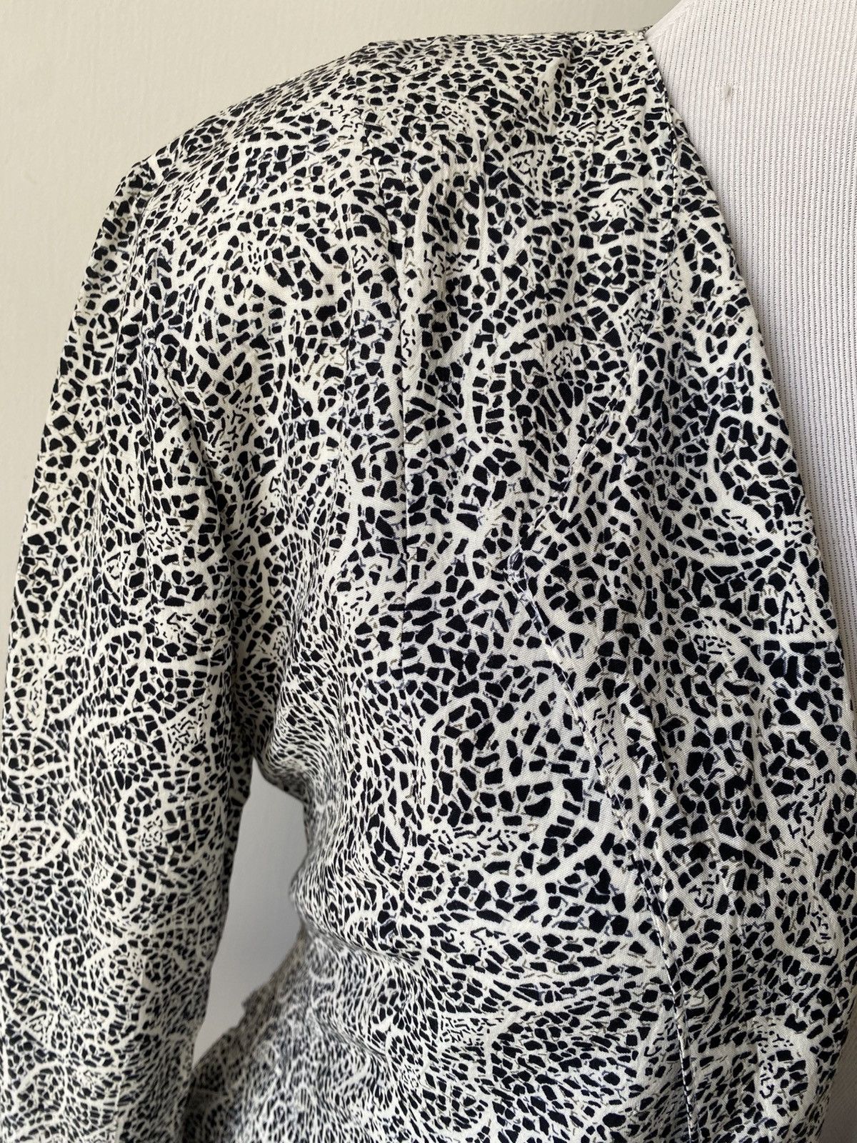 Other COMPONIX Rayon Open Front Cardigan Jacket (USA Made) Size L / US 10 / IT 46 - 7 Thumbnail
