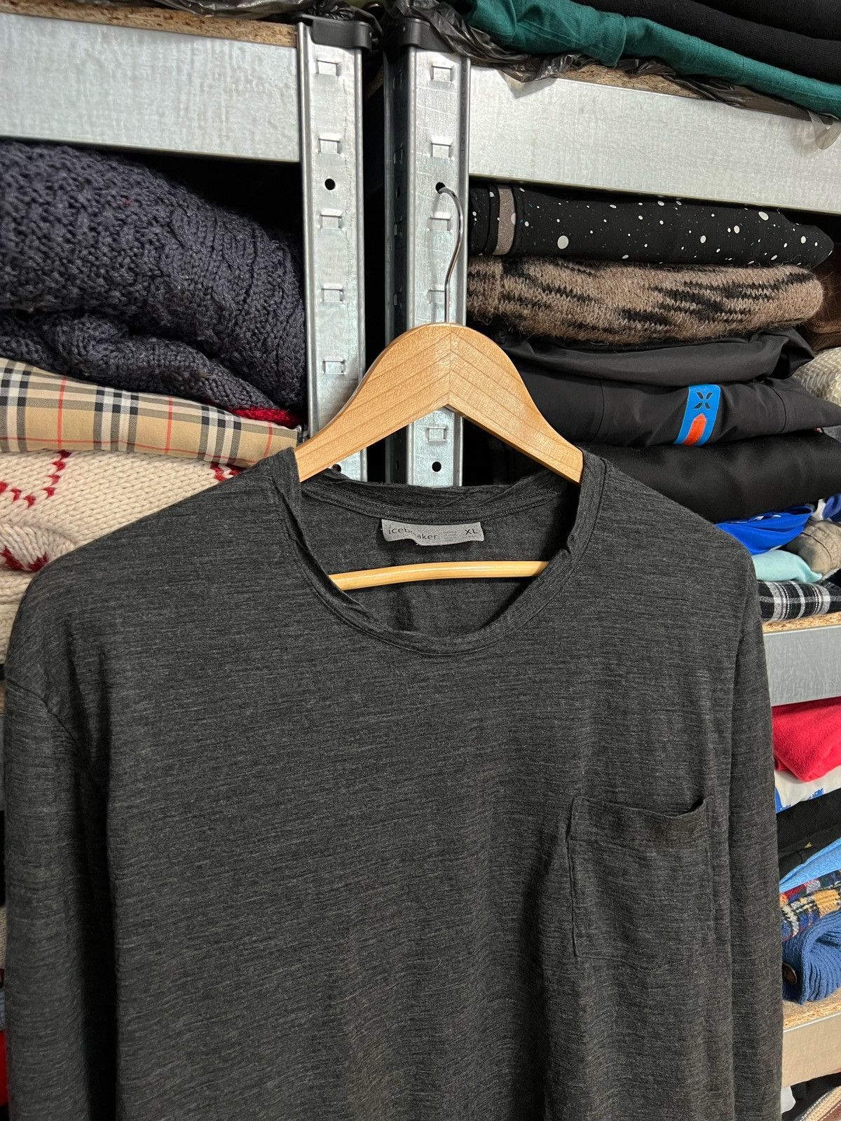 Icebreaker Icebreaker Merino Wool Mens Bodyfit 200 Long Sleeve Shirt XL Size US XL / EU 56 / 4 - 2 Thumbnail