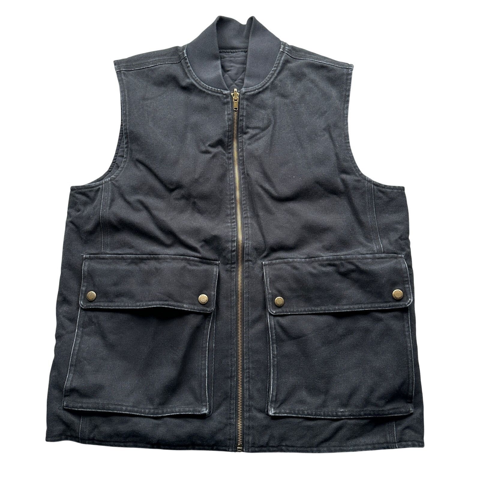 Aime Leon Dore Reversible Duck Canvas Vest Jacket Mens M