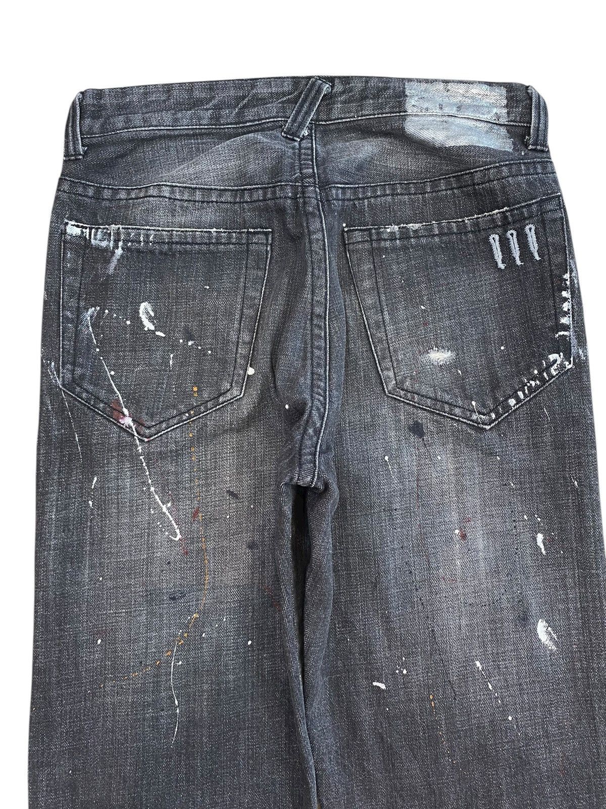 Japanese Brand Japanese Brand Splatter Paint Style Loose Jeans Size US 28 / EU 44 - 4 Thumbnail