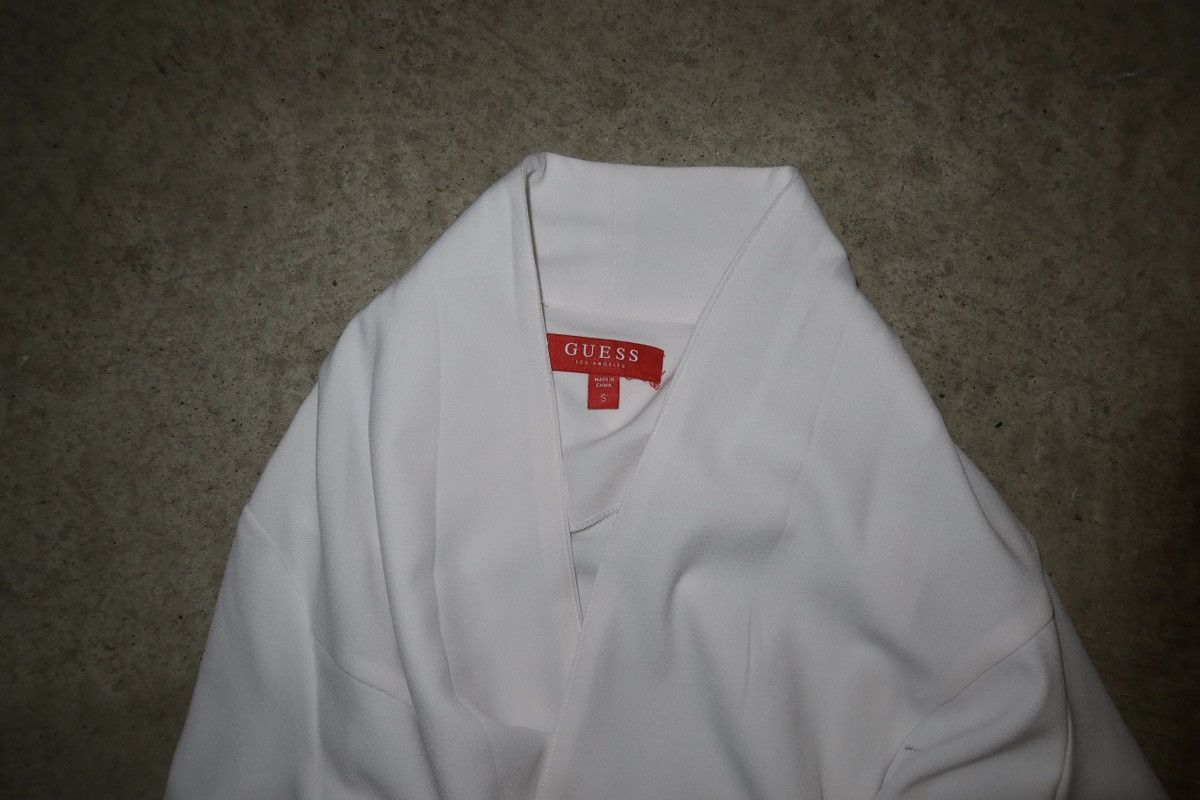 Guess Small White Cropped Blazer from Guess Size S / US 4 / IT 40 - 3 Thumbnail