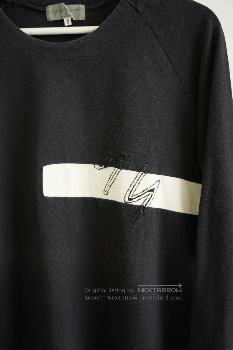 Yohji Yamamoto Yohji Yamamoto 03ss Number Patch Long Sleeve T-shirt Size US M / EU 48-50 / 2 - 3 Thumbnail