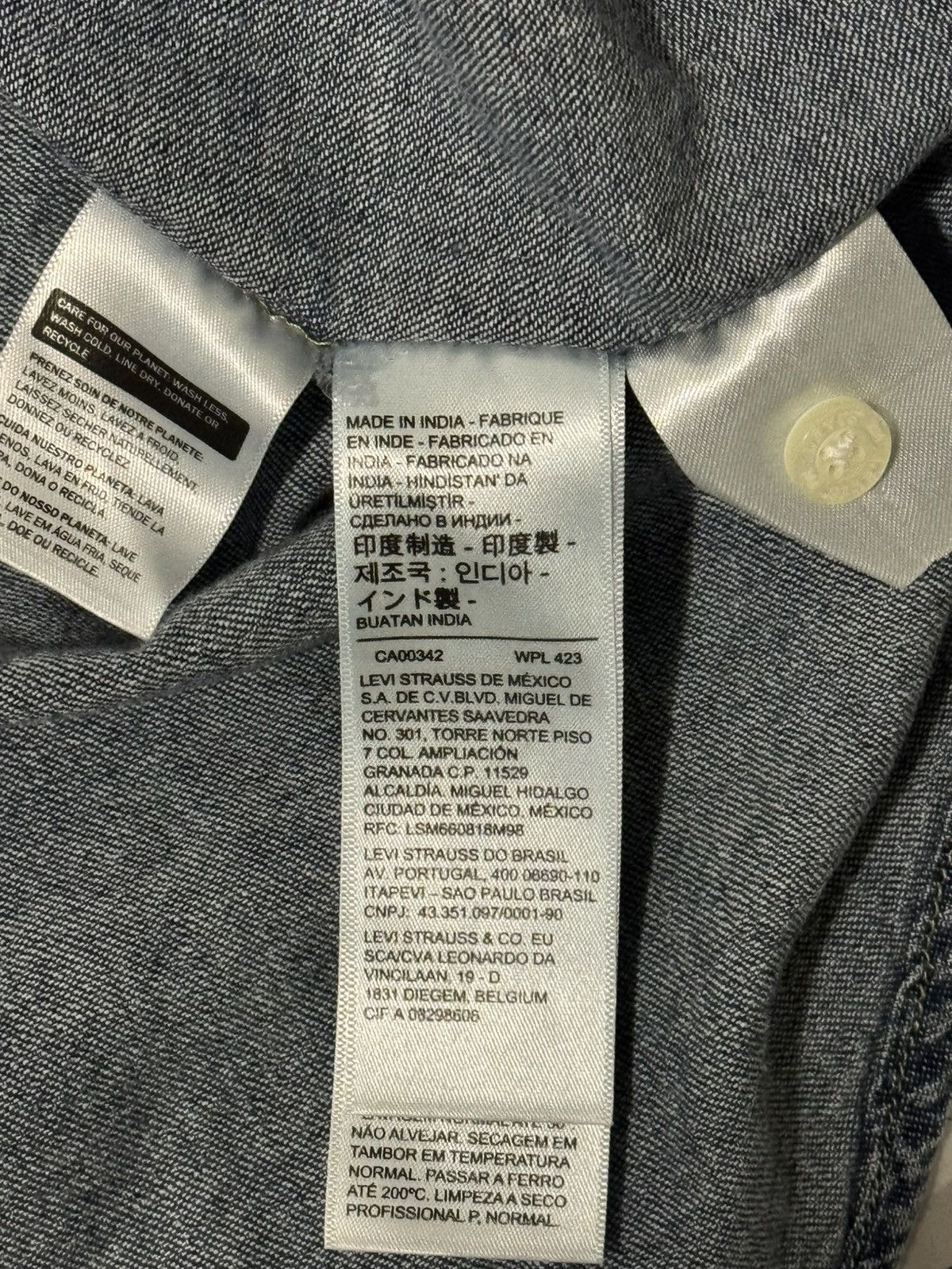 Levi's Levi’s Western Denim Shirt Size US S / EU 44-46 / 1 - 5 Thumbnail