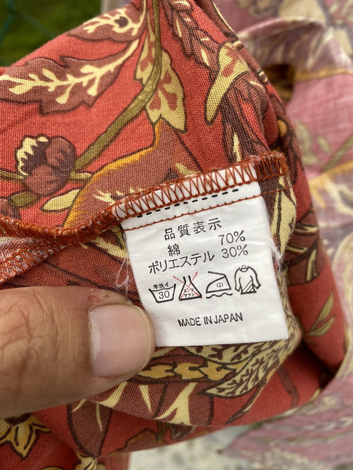 Japanese Brand SS Mango okinawa hawaiian shirts Size US M / EU 48-50 / 2 - 8 Thumbnail