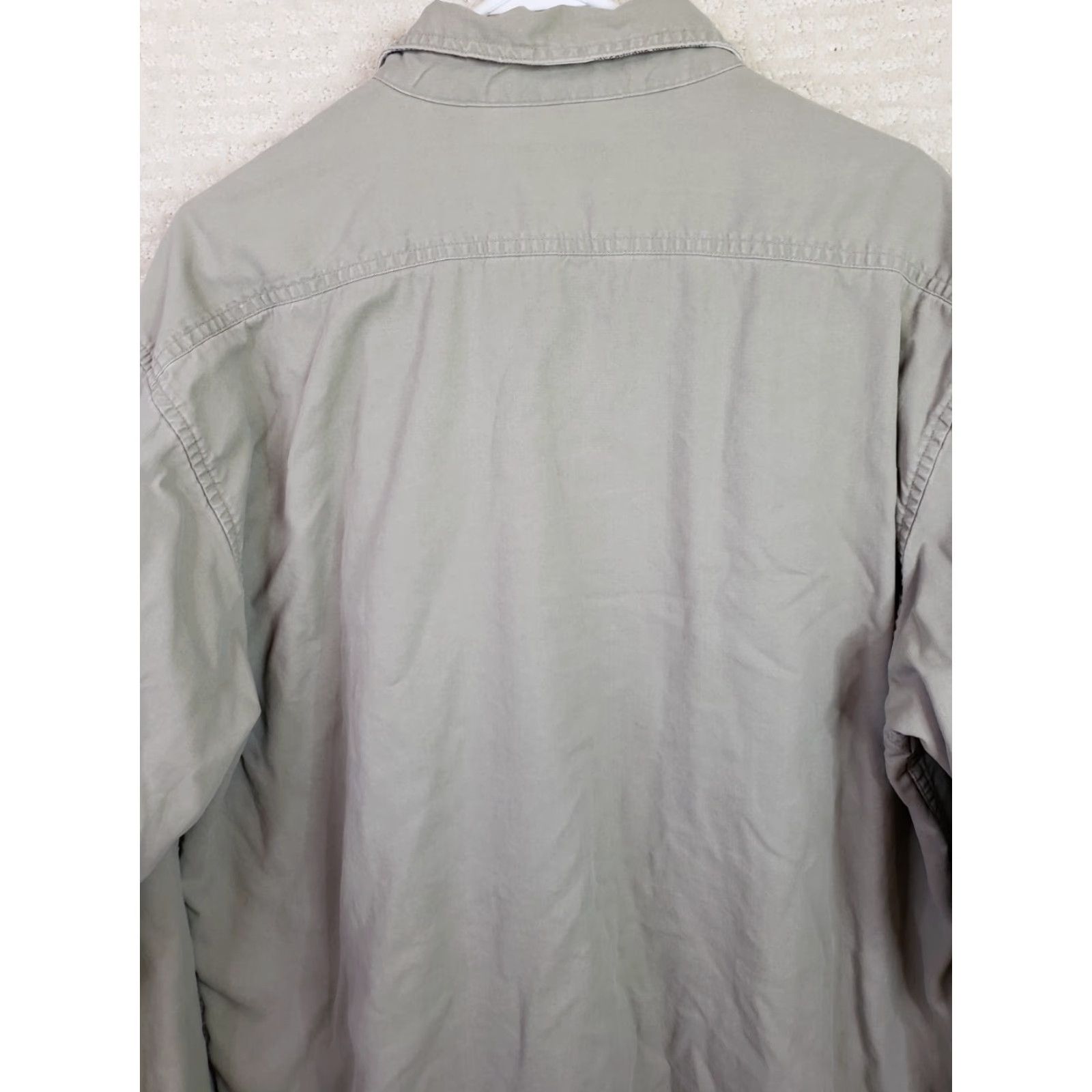 Vintage VINTAGE LL Bean Button Down Traditional Shacket Men’s XLT Beige Plaid Flannel Lined Size US XL / EU 56 / 4 - 7 Thumbnail