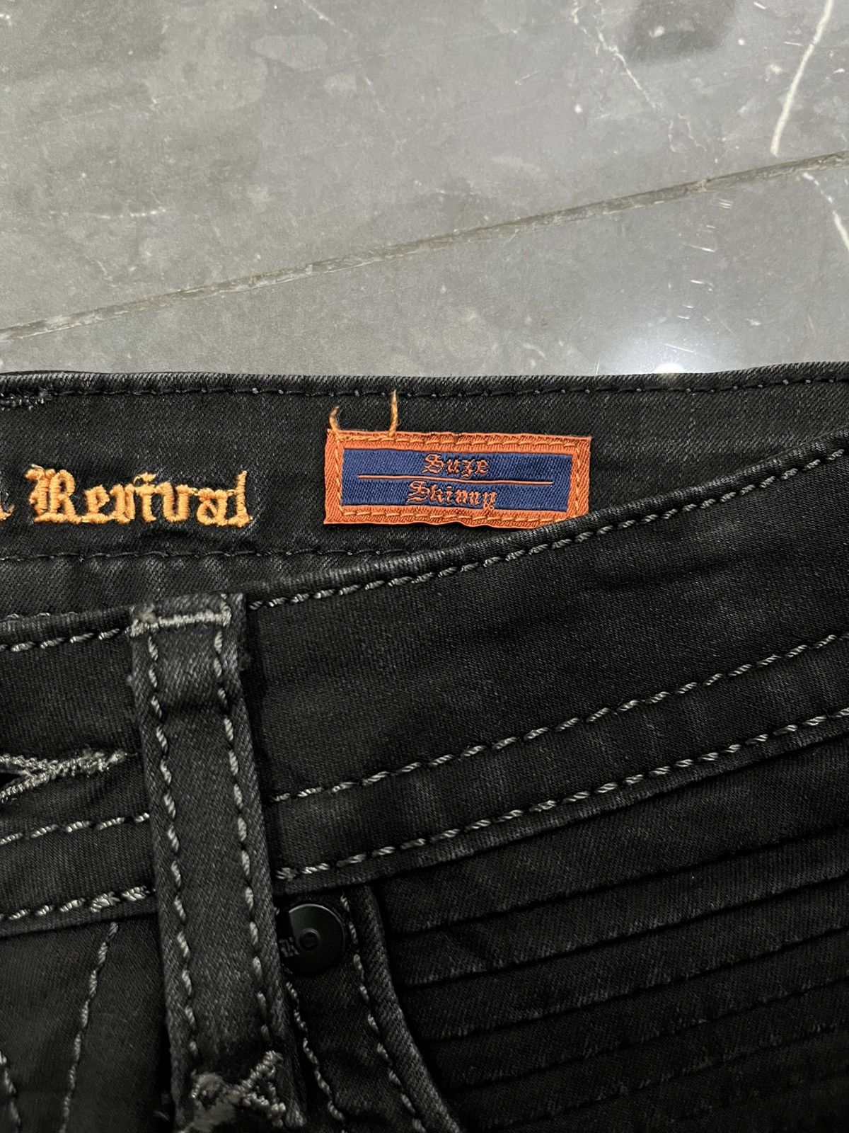 Rock Revival Rock revival bikers jeans Size 29" - 4 Thumbnail