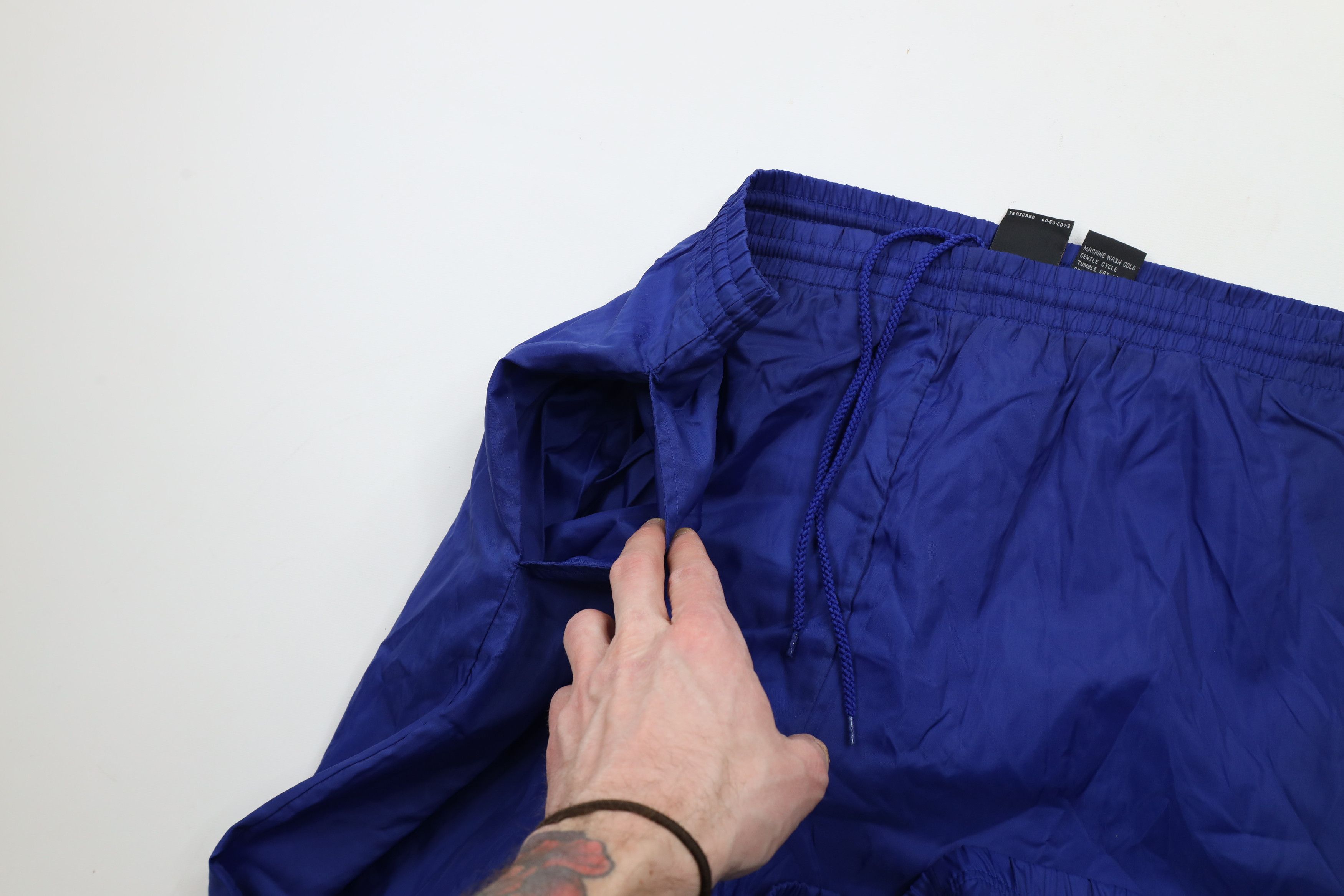 Vintage Vintage 90s USA Olympics Blank Lined Windbreaker Pants Size US 36 / EU 52 - 6 Thumbnail