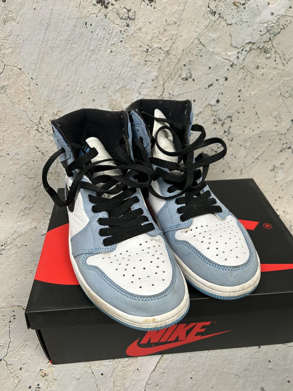 Jordan Brand Jordan 1 Nike Air University Blue Streetwear Sneaker Rare Size US 8.5 / EU 41-42 - 5 Thumbnail