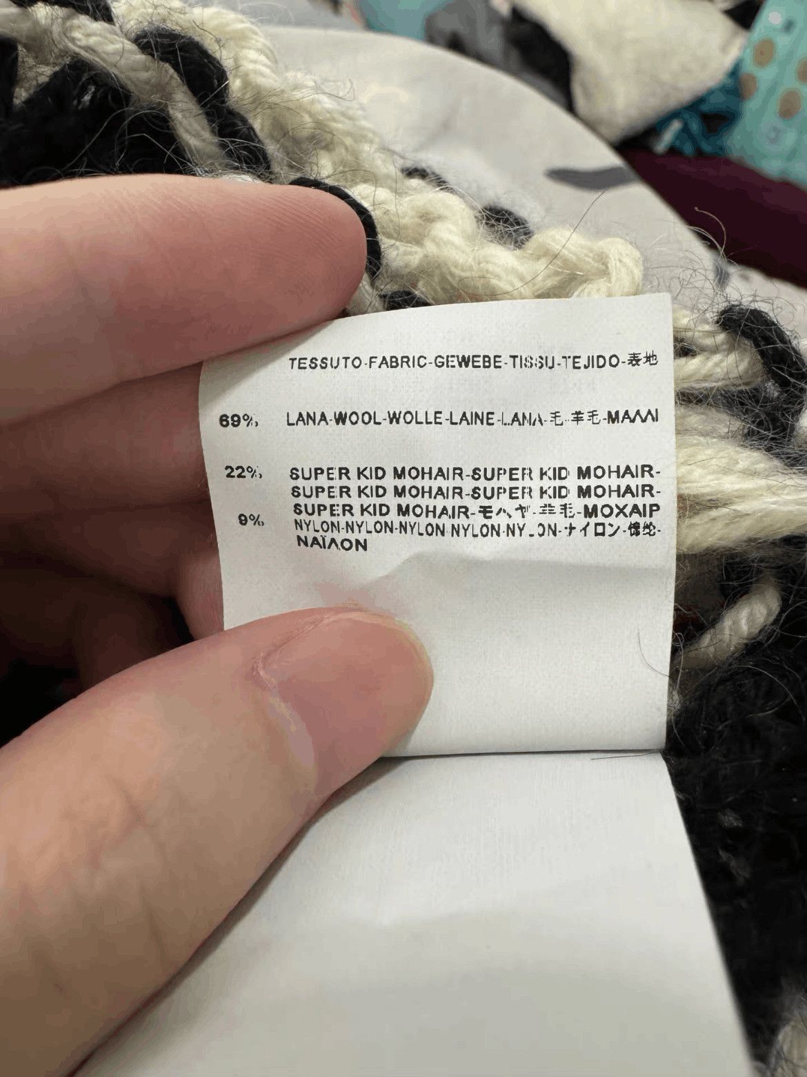 Saint Laurent Paris Saint Laurent Paris by Hedi 15AW Stripe Knitwear-2508 Size US XS / EU 42 / 0 - 6 Thumbnail