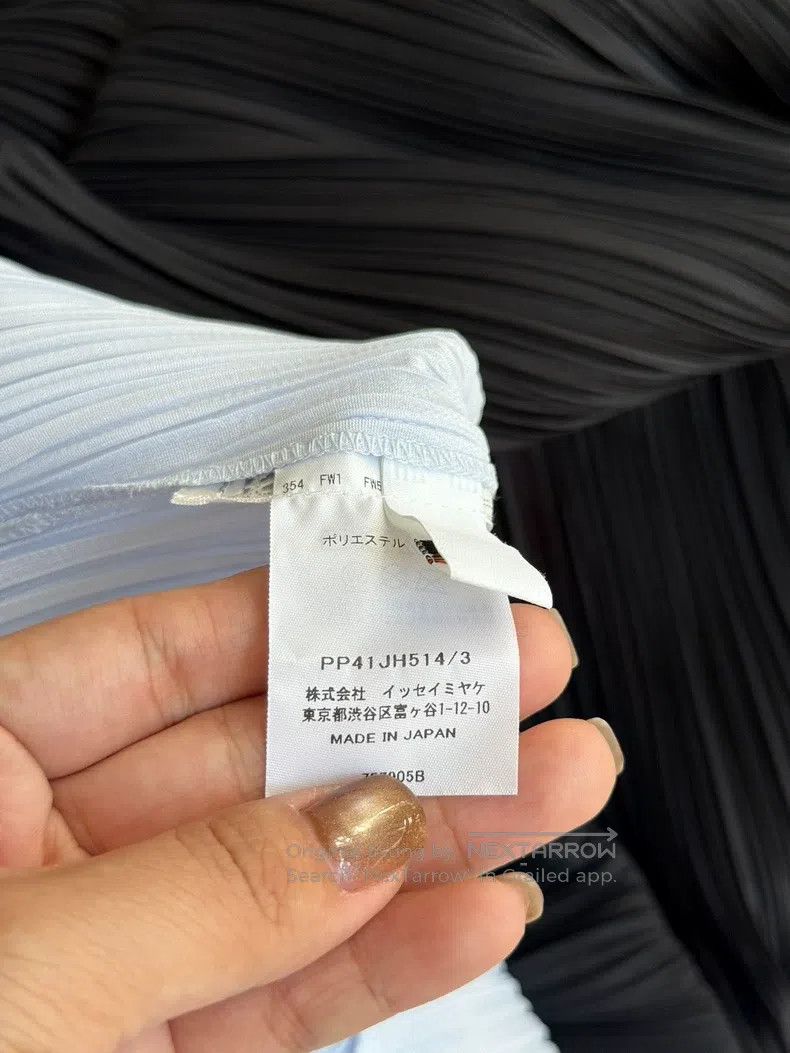 Issey Miyake Issey Miyake Ice Blue Dress Size L / US 10 / IT 46 - 6 Thumbnail