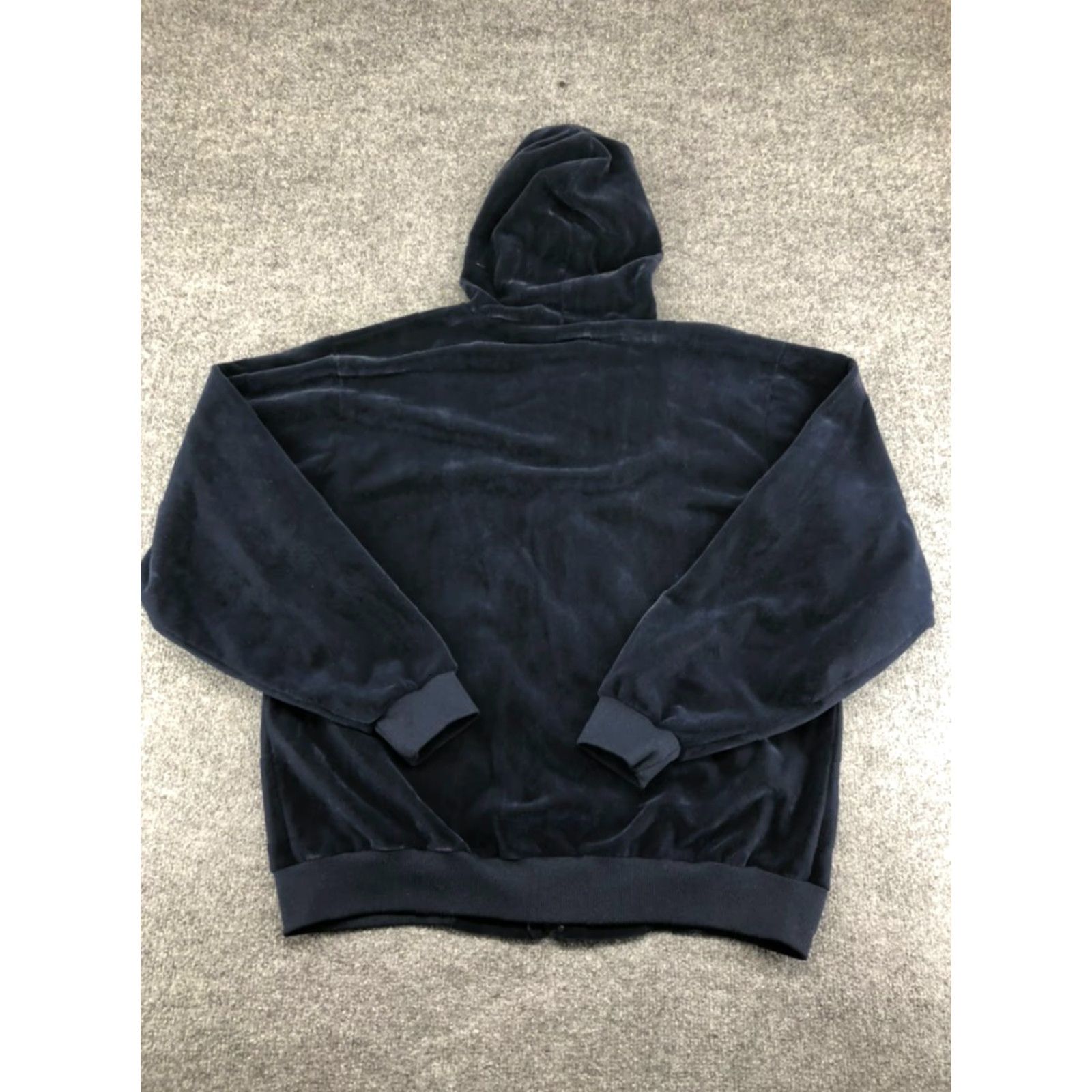 Carhartt VINTAGE Carhartt Mens Velour Hooded Jacket Blue L Made In USA Fleece Lined Chore Jacket Mens Jacket 1980s | Carhartt VINTAGE Hooded Jacket Blues Size US L / EU 52-54 / 3 - 7 Thumbnail