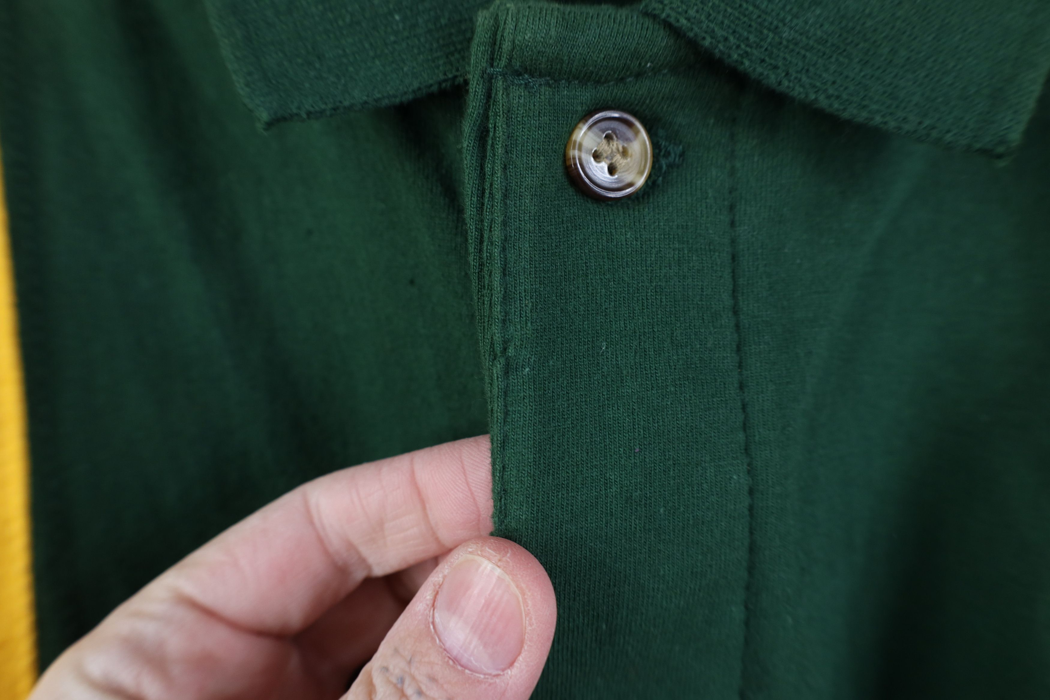 Vintage Vintage 90s Green Bay Packers Long Sleeve Polo Shirt Size US XL / EU 56 / 4 - 8 Thumbnail