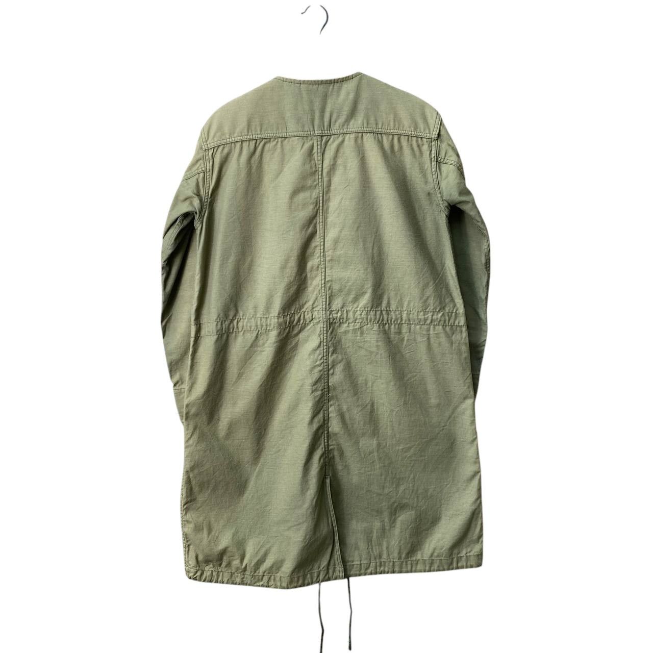 Japanese Brand DE'LAVE JAPAN PARKA FADED GREEN MILITARY ROUNDNECK COLLAR Size US S / EU 44-46 / 1 - 6 Thumbnail