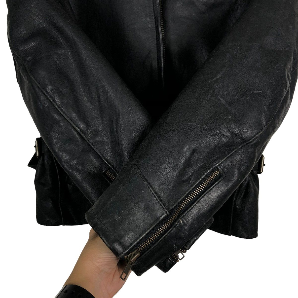 Harley Davidson 🔥VINTAGE LEATHER JACKET HARLEY DAVIDSON SCREAMING EAGLE USA Size US M / EU 48-50 / 2 - 11 Thumbnail