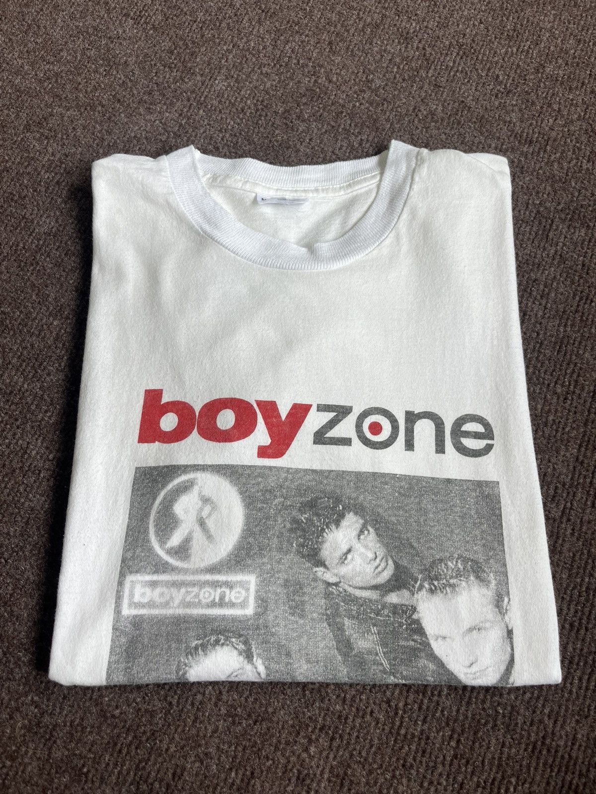 Band Tees Vintage Boy Zone album irish boyband 90’s Tshirt Size US M / EU 48-50 / 2 - 1 Thumbnail