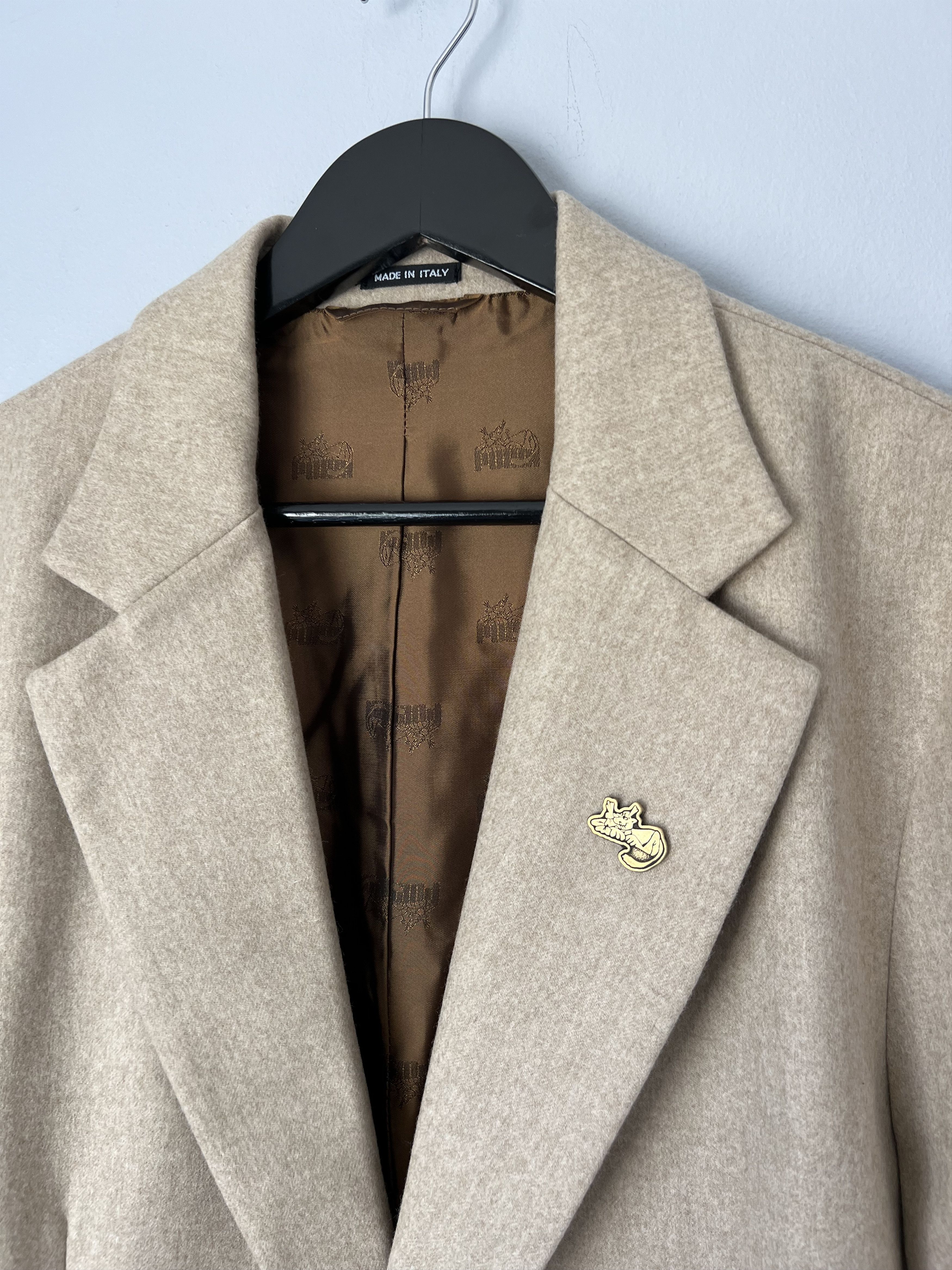 Noah × Puma Noah Puma Wool Suit in Camel Size 42R - 3 Thumbnail