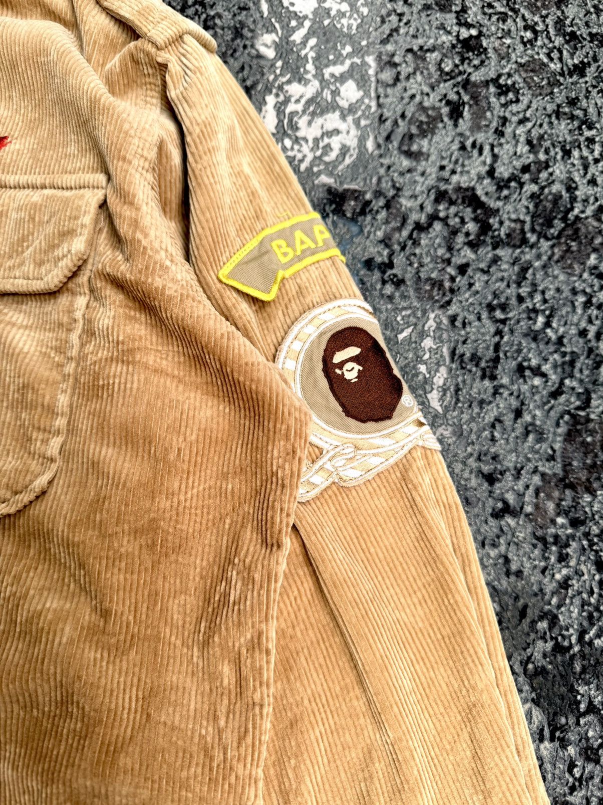 Bape RARE BAPE CORDUROY MILITARY SHACKET Size US M / EU 48-50 / 2 - 3 Thumbnail