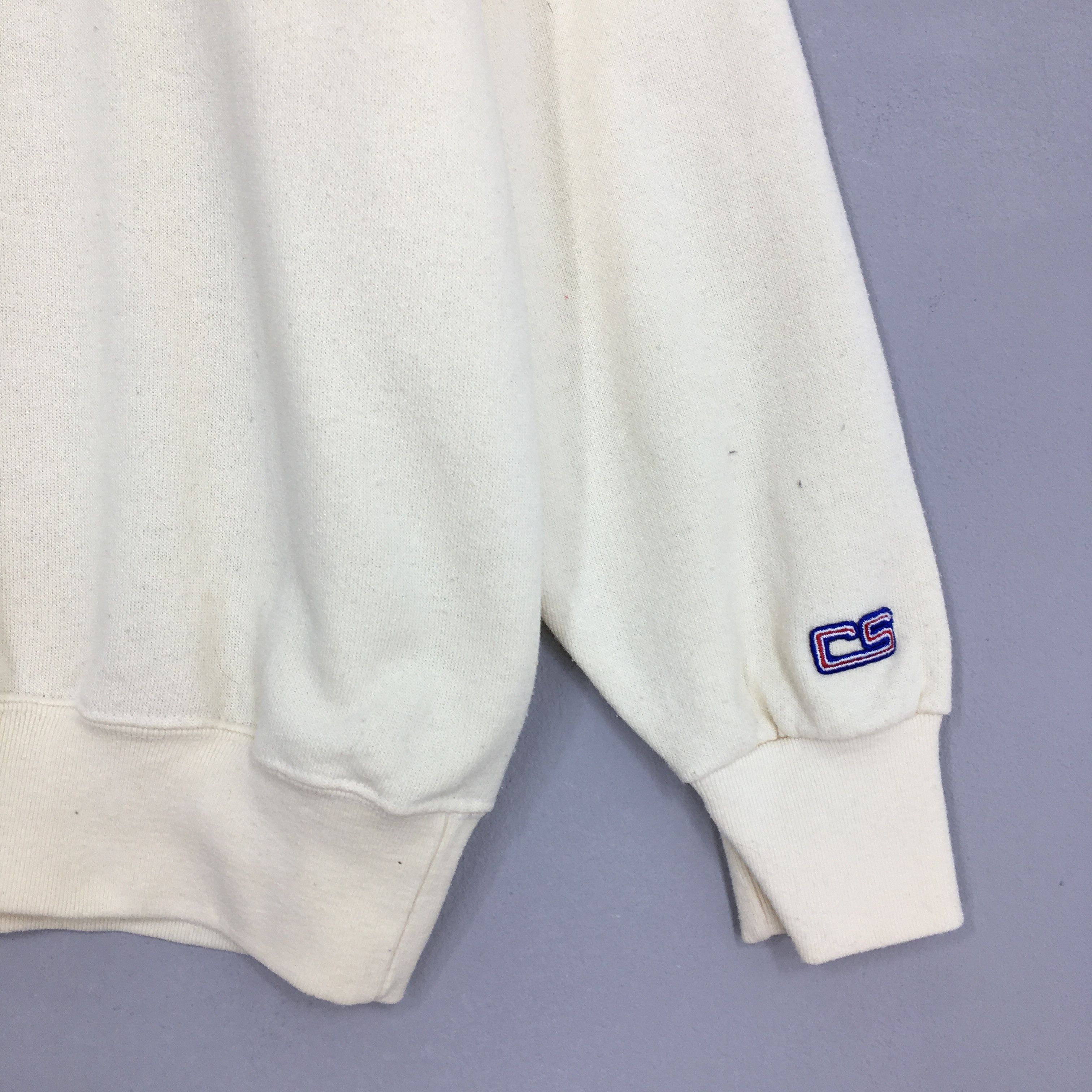 Vintage Vintage Duke University White Sweatshirt Large Size US L / EU 52-54 / 3 - 3 Thumbnail