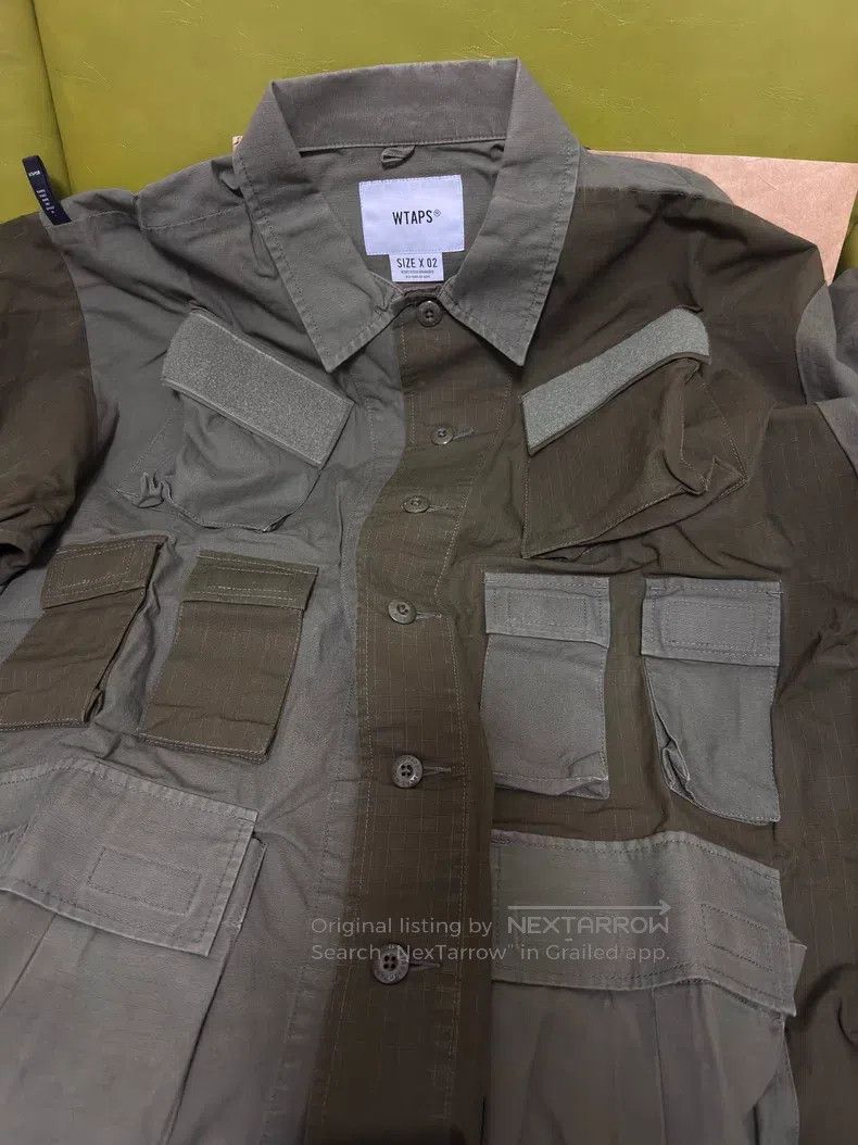 Wtaps Wtaps Ten-Pocket Military Green Jacket Size US M / EU 48-50 / 2 - 2 Thumbnail
